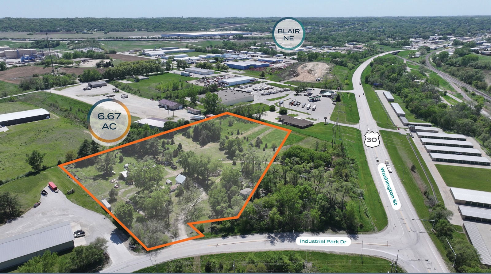 RARE OPPORTUNITY JUST OFF HWY 30 - Blair, NE 413 Industrial Park Drive - Image 3