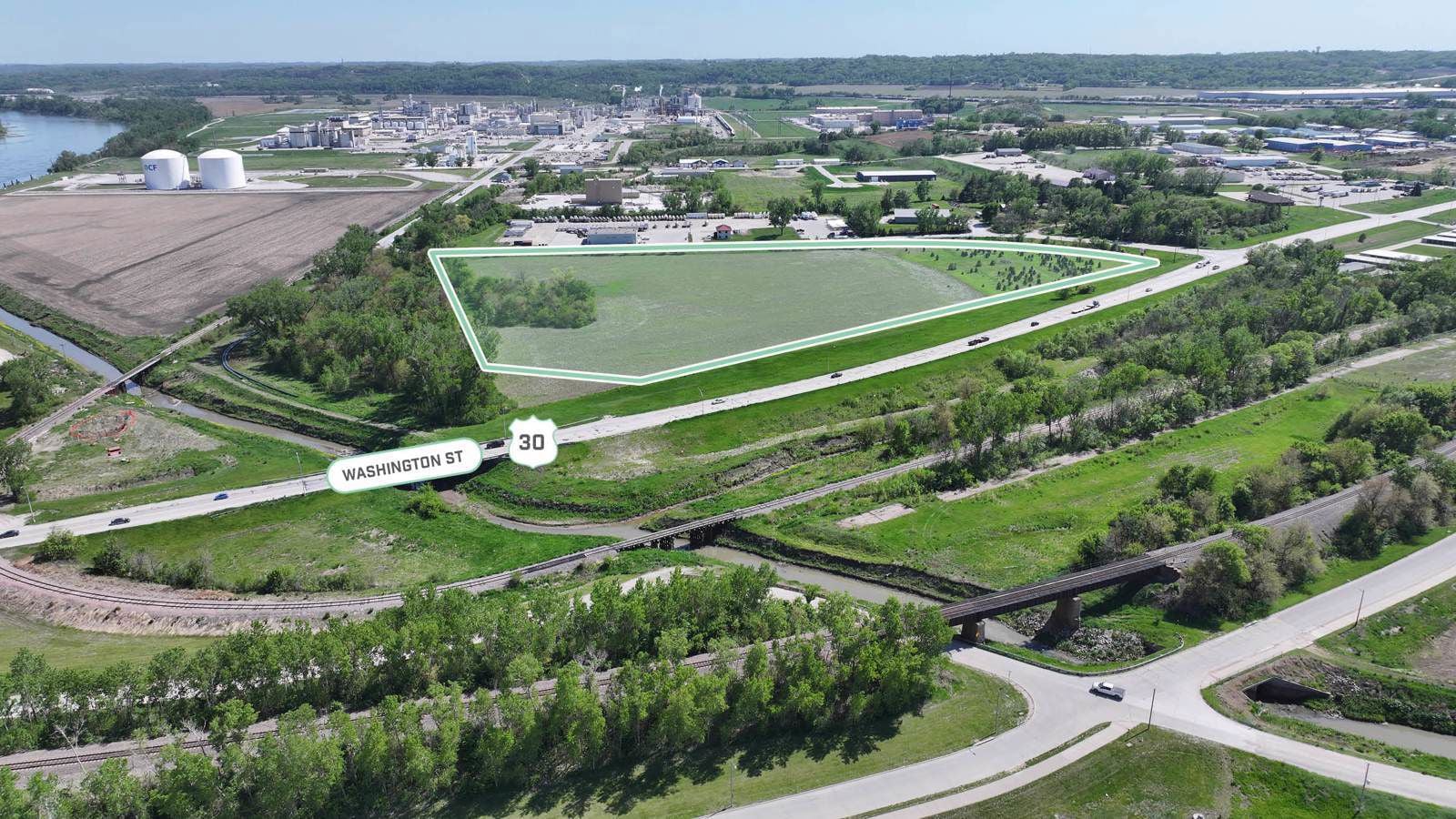NEC of Industrial Park Drive & Hwy 30 Blair | Nebraska  Industrial Park Dr & US-30, Blair, NE 68008, USA - Image 3