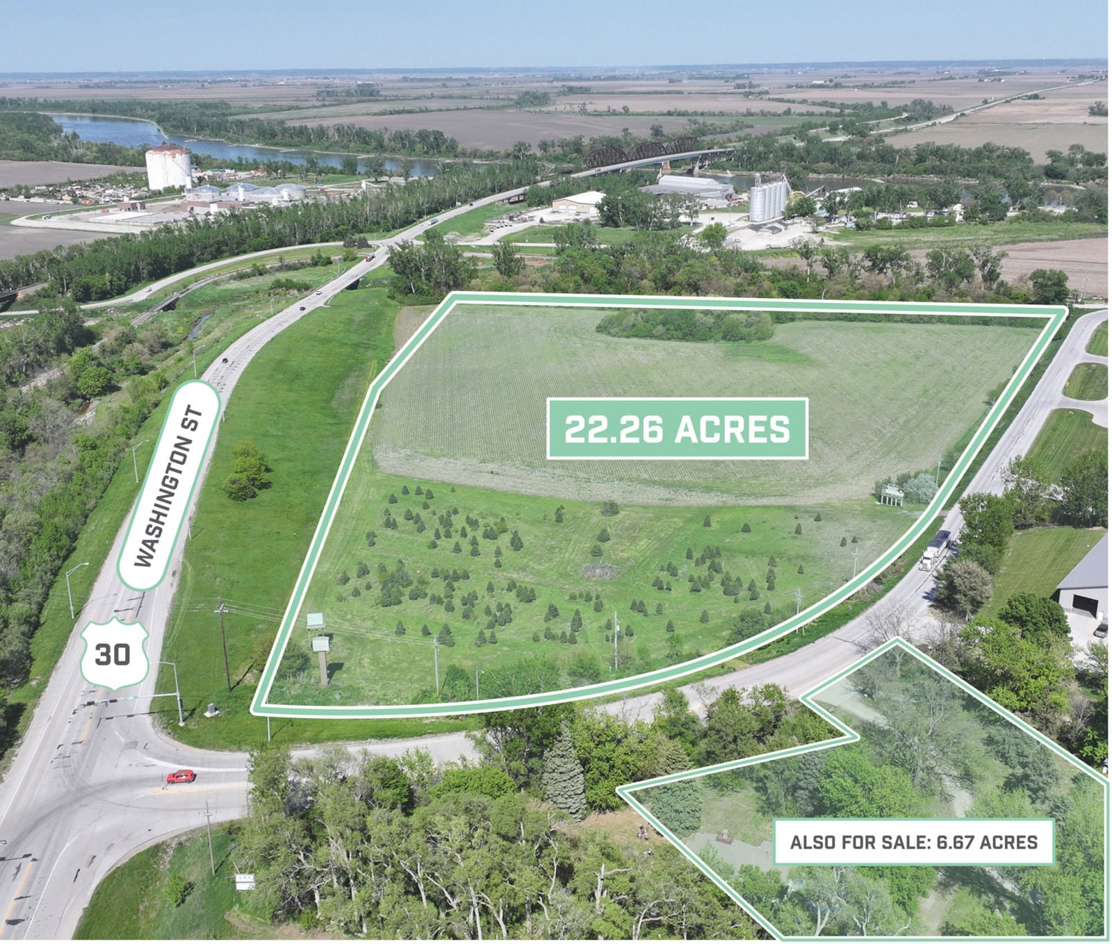 NEC of Industrial Park Drive & Hwy 30 Blair | Nebraska  Industrial Park Dr & US-30, Blair, NE 68008, USA - Image 5