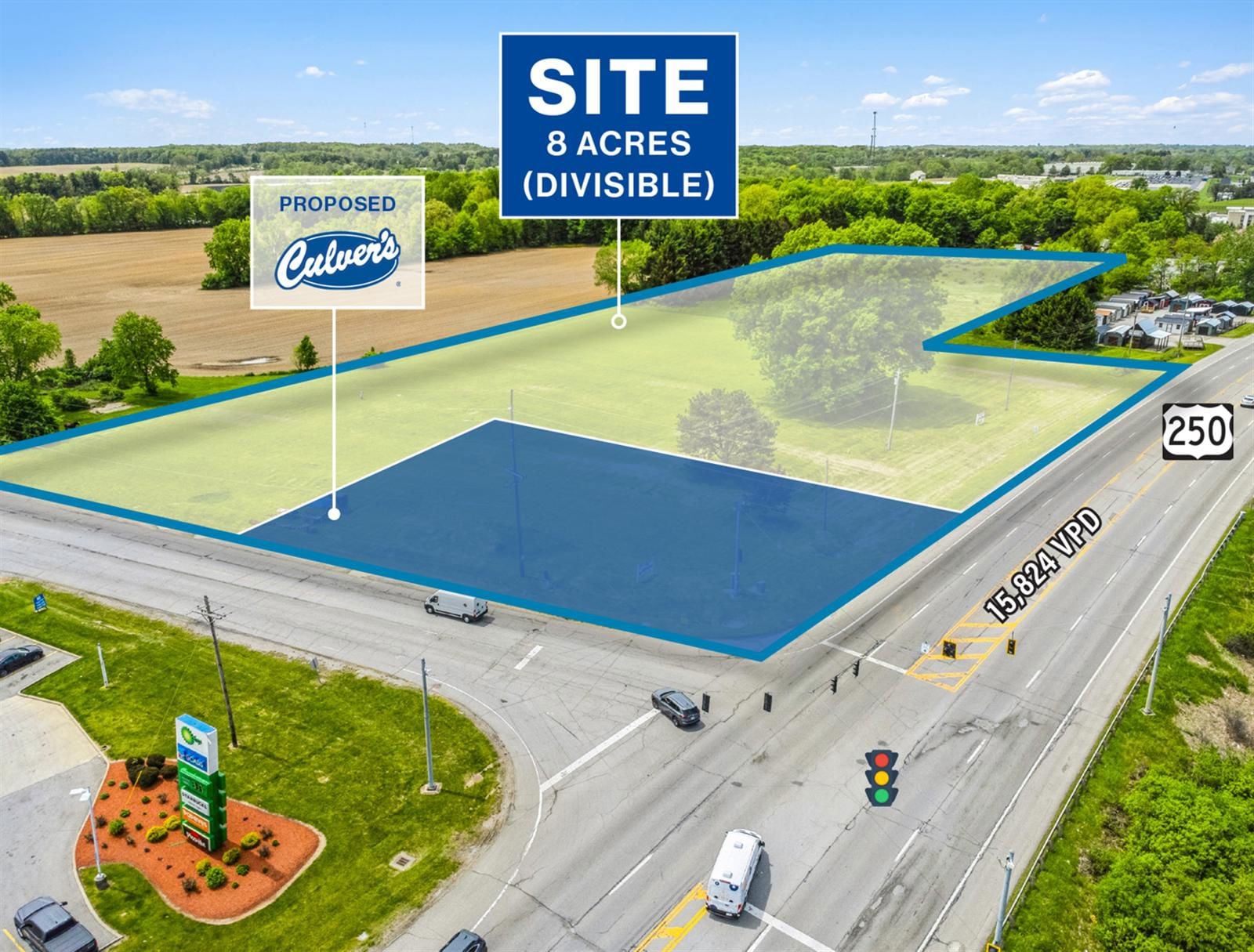 Up to 8 Acres Adjacent to Future Culver's 725 East Main Street - Image 4