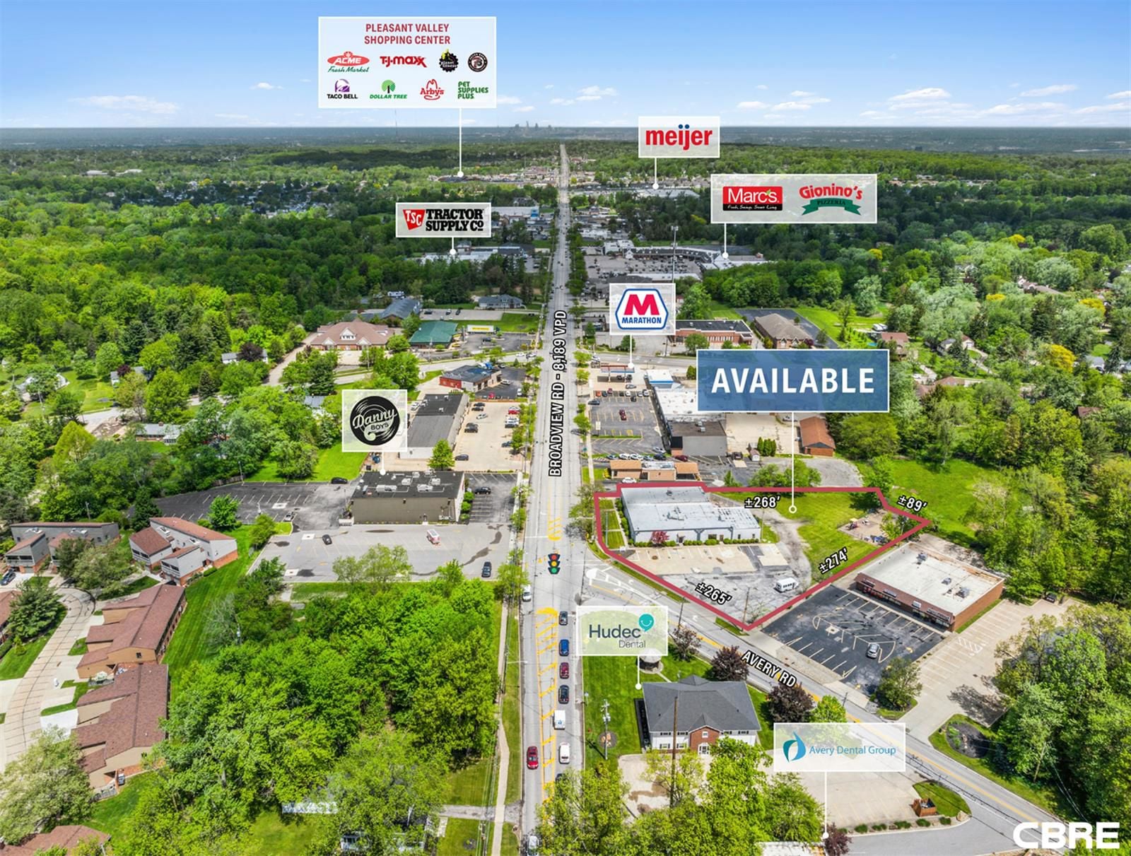 8,800 SF Freestanding Day Care on 1.1 Signalized AC 8161 Broadview Road - Image 3