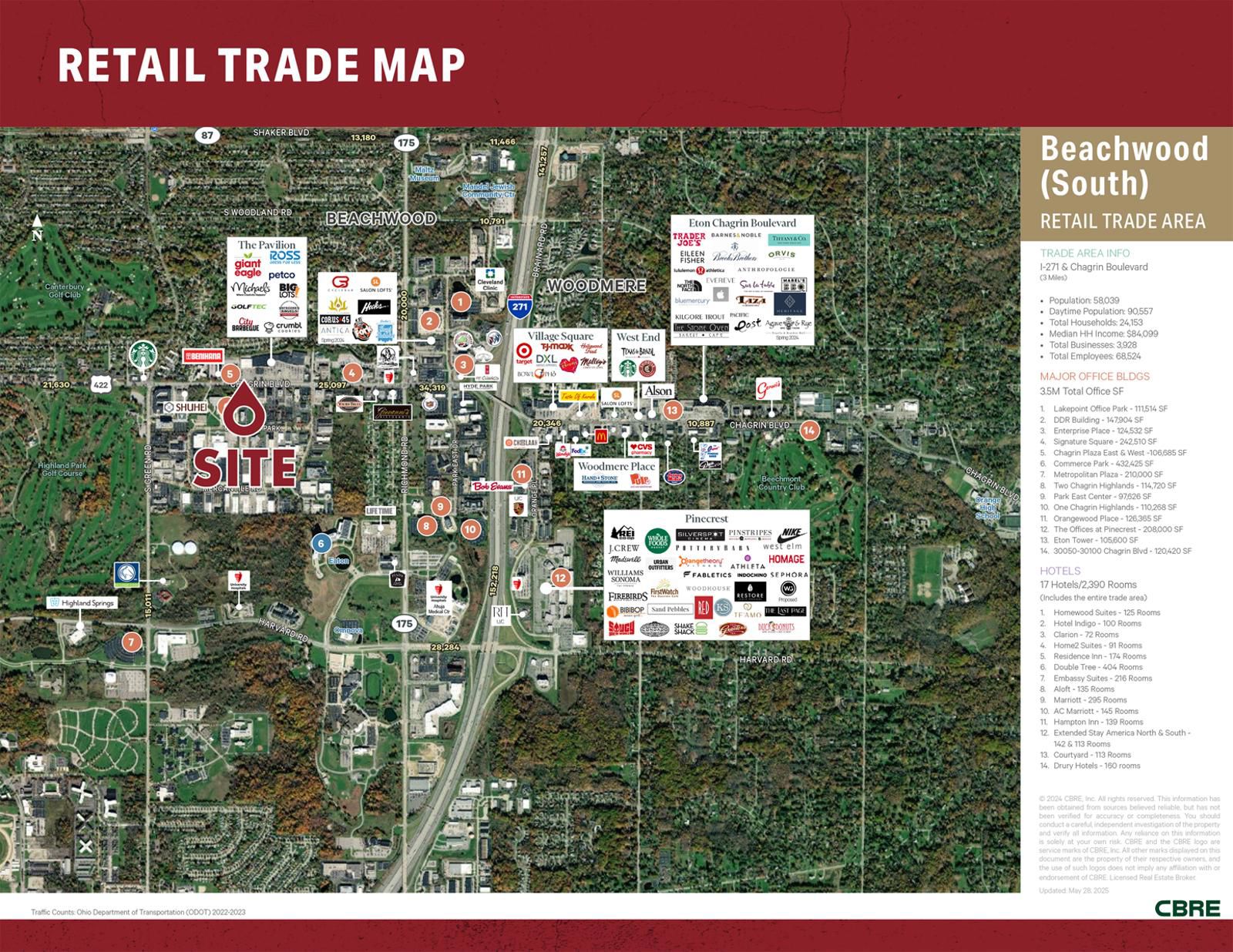 Rare Anchor Big Box Shadow Anchored by Pavilion Shopping Center 23949 Chagrin Boulevard - Image 11