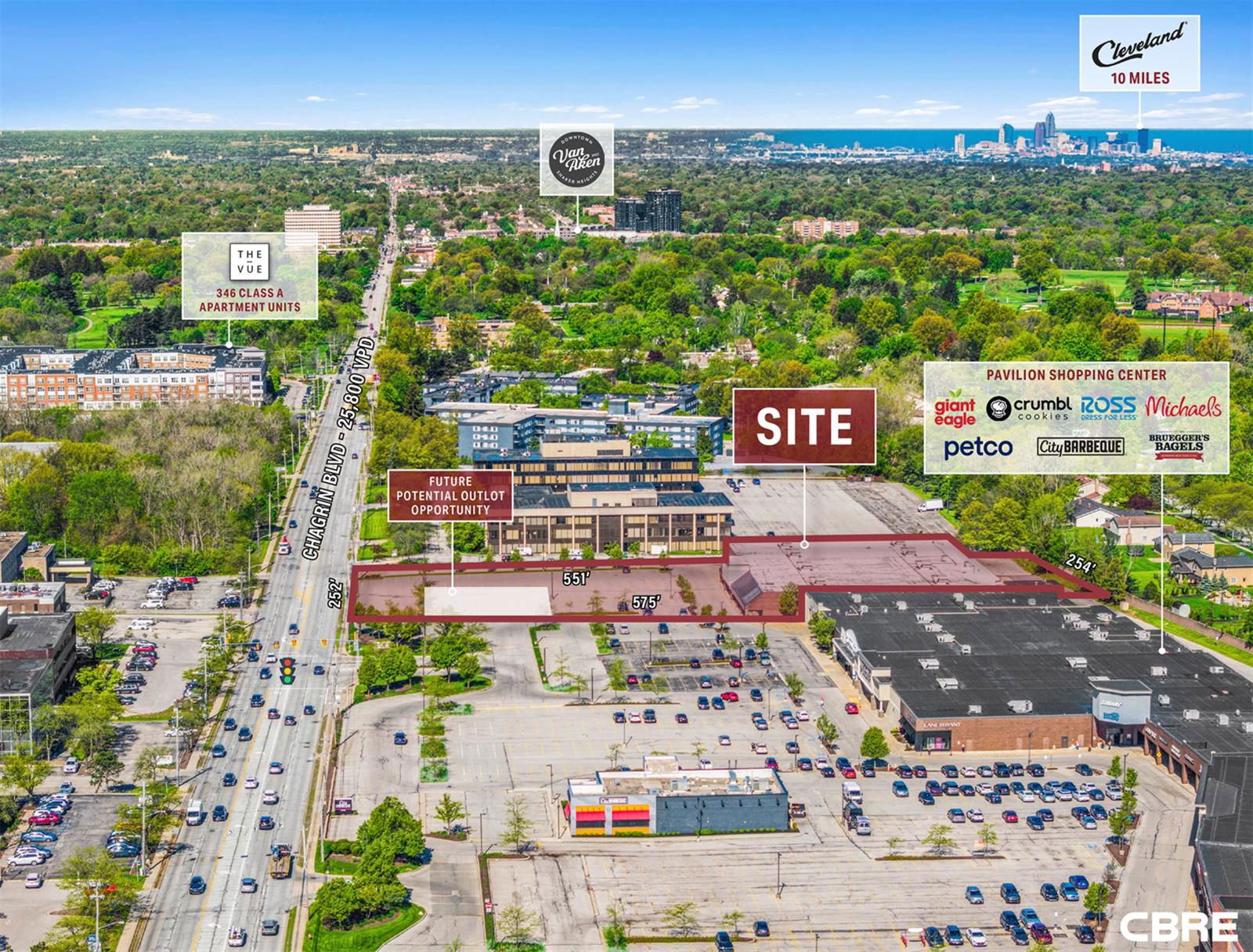 Rare Anchor Big Box Shadow Anchored by Pavilion Shopping Center 23949 Chagrin Boulevard - Image 3