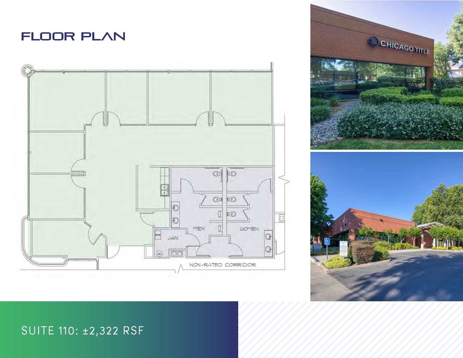 Suite 110 Floor Plan
