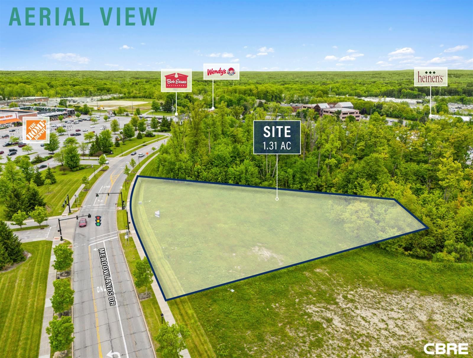Walmart Shadow Anchored Land For Sale 191 Meadowlands Drive - Image 2