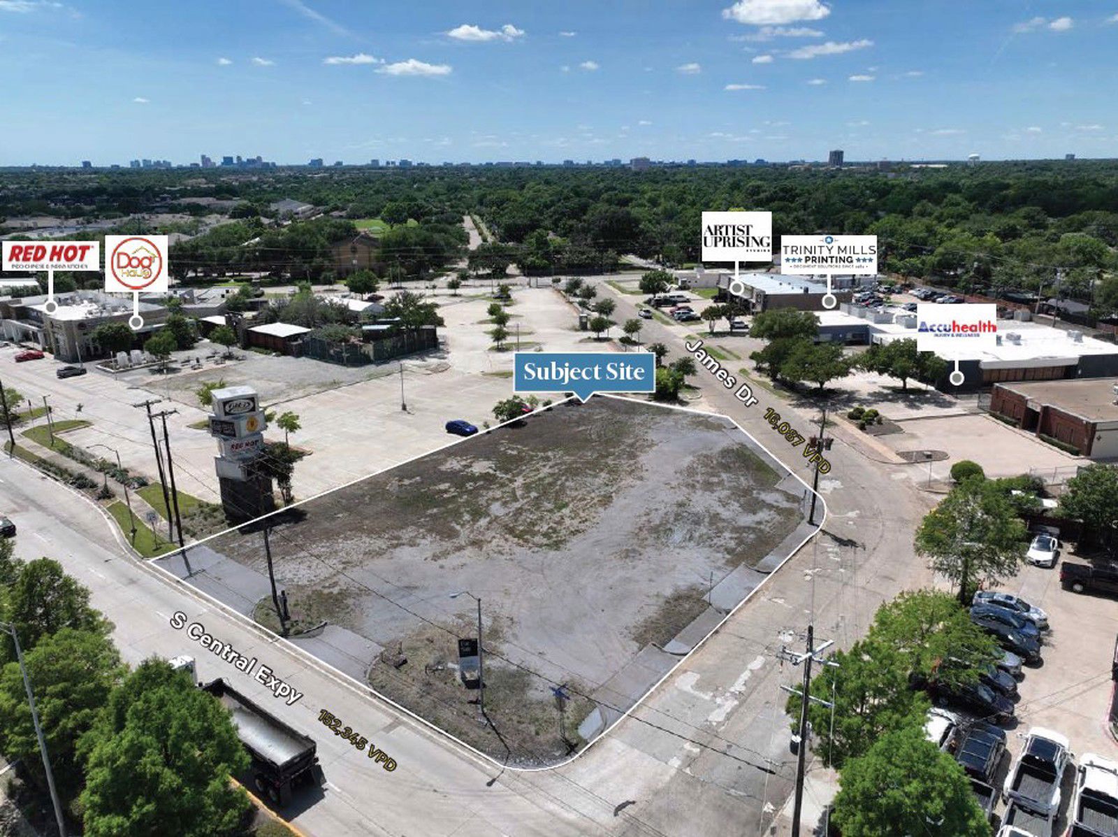 Lot Land 722 & 724 S Central Expressway