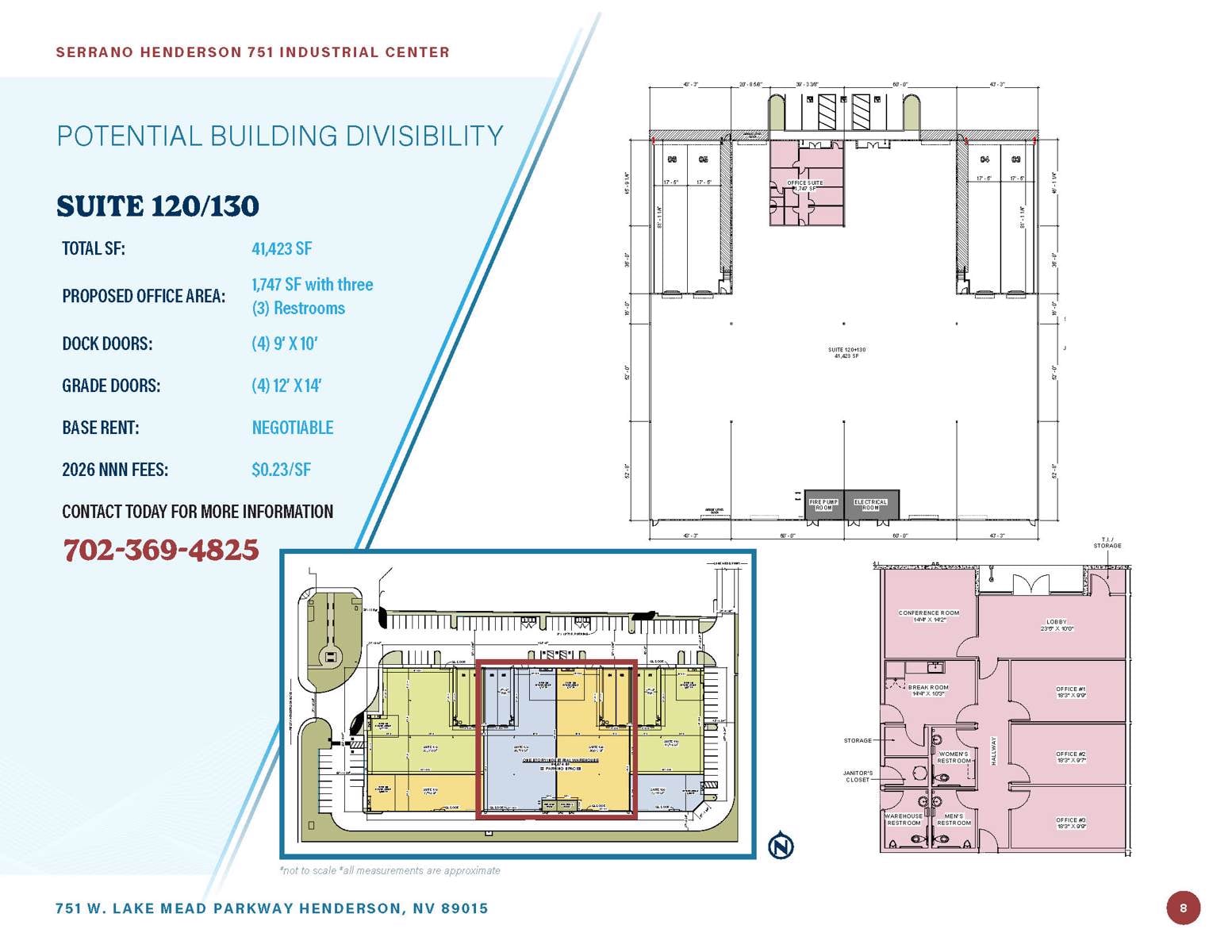 Suite 120+130 floorplan