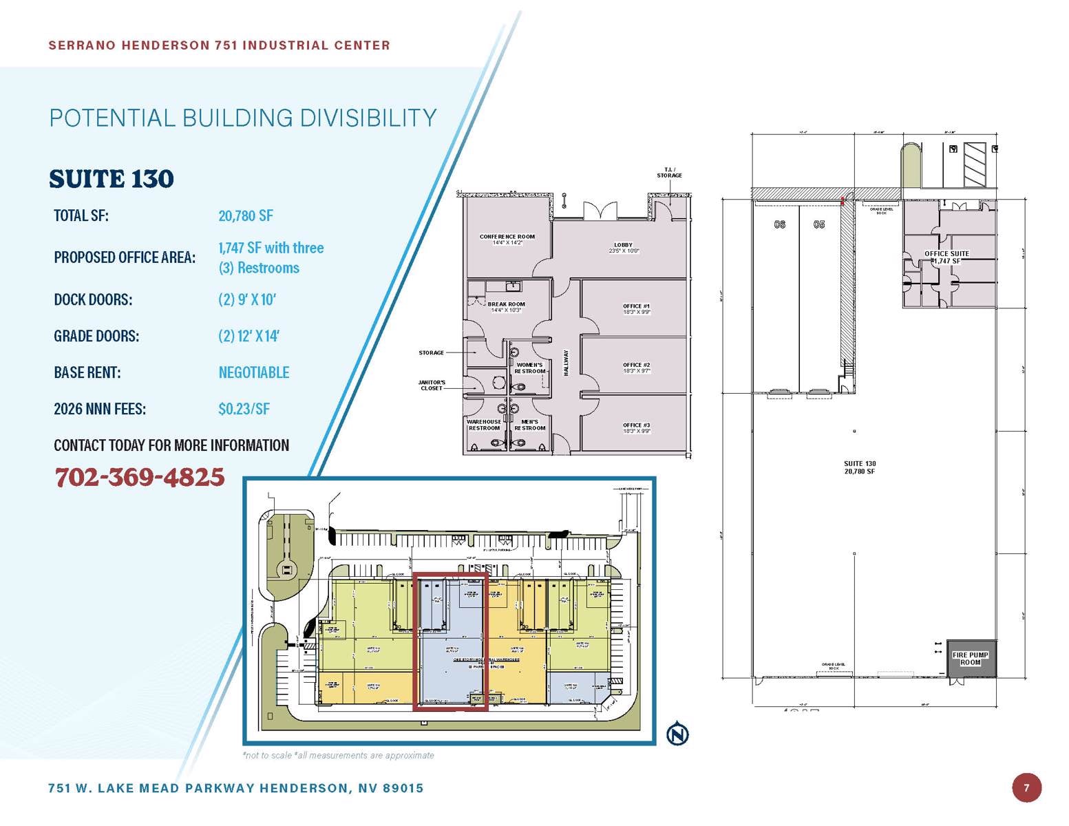 Suite 130 floorplan