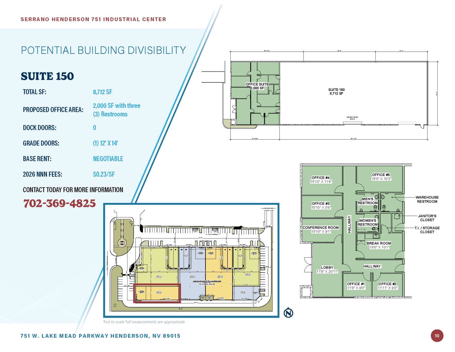 Suite 150 floorplan