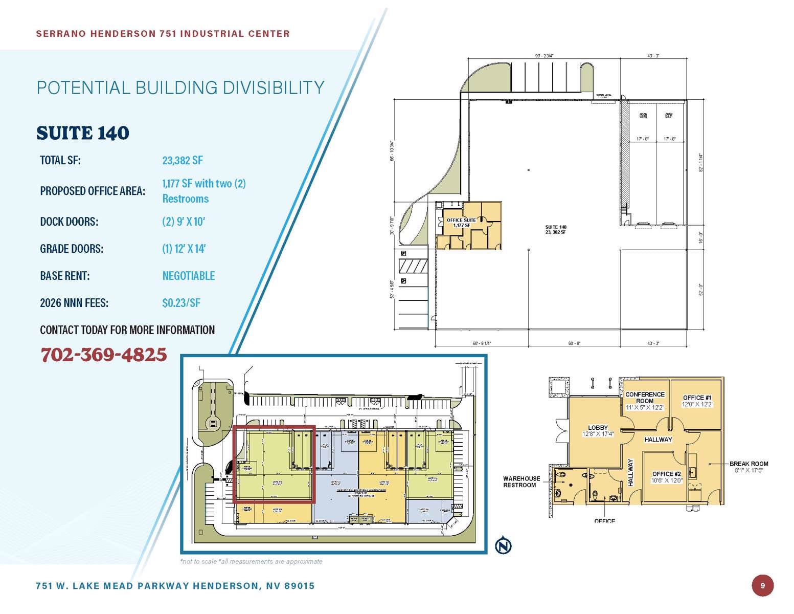Suite 140 floorplan