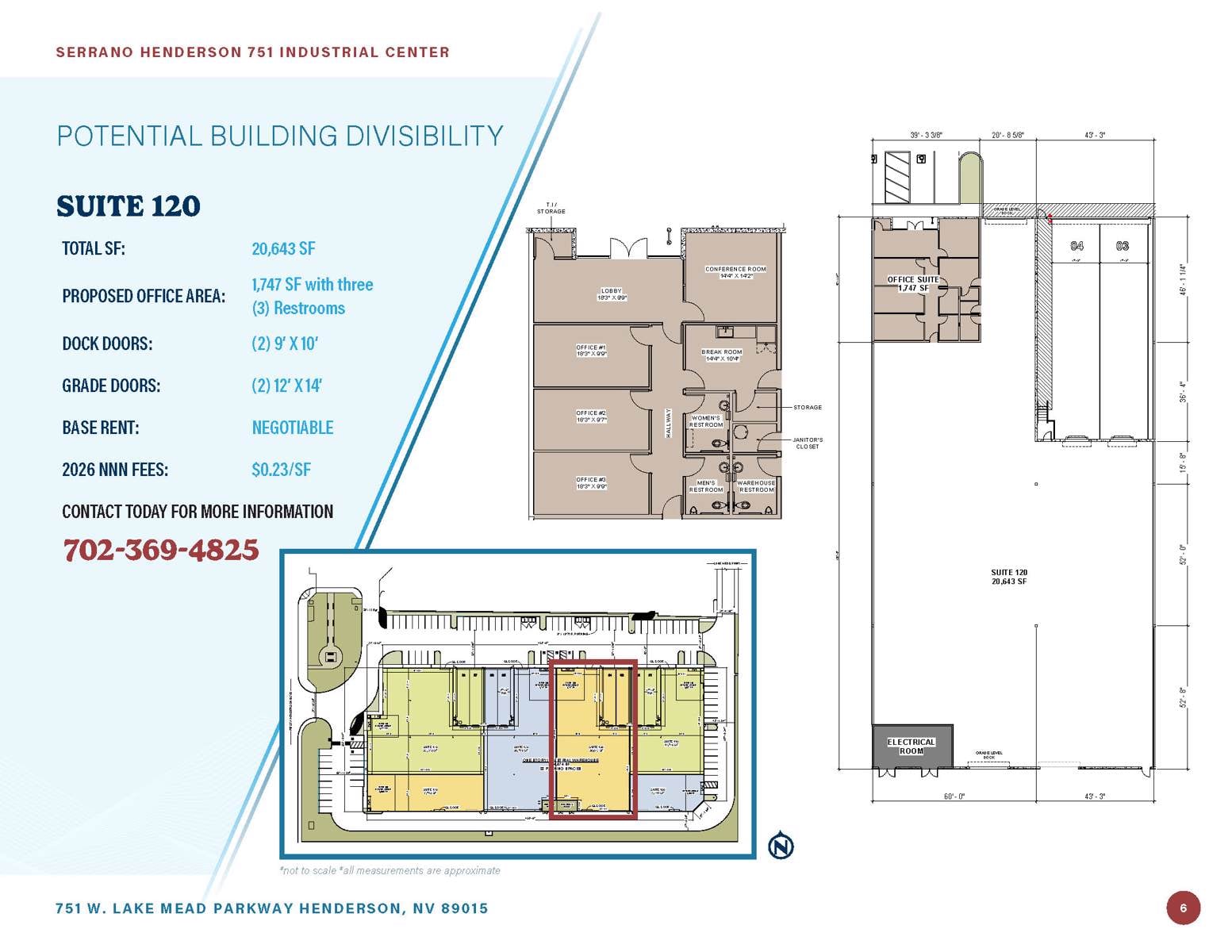 Suite 120 floorplan