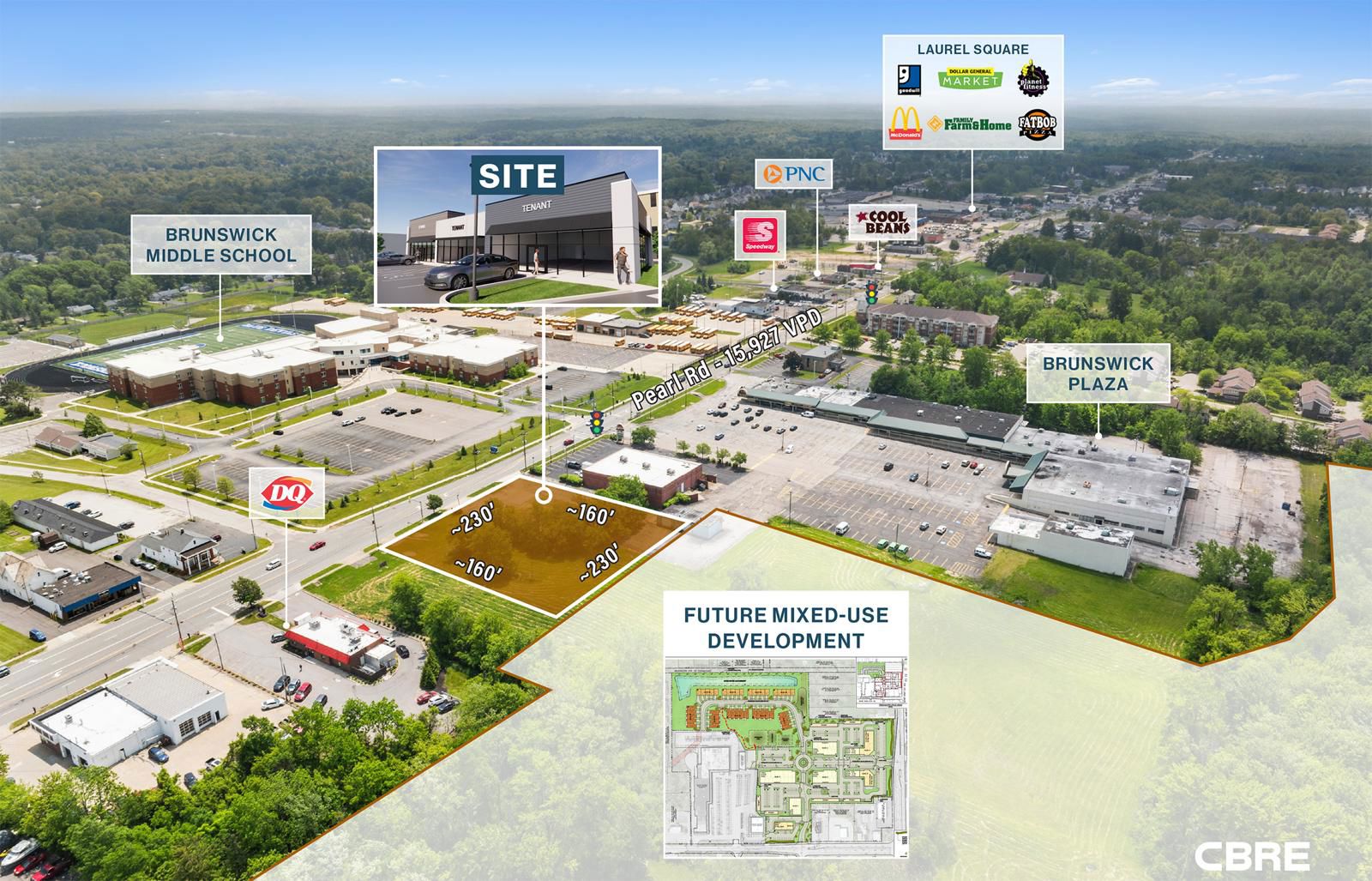 Approximate 0.9 AC Pad Site 1442 Pearl Road - Image 4