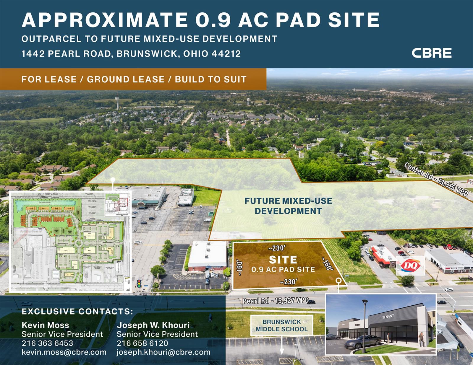 Approximate 0.9 AC Pad Site 1442 Pearl Road - Image 1