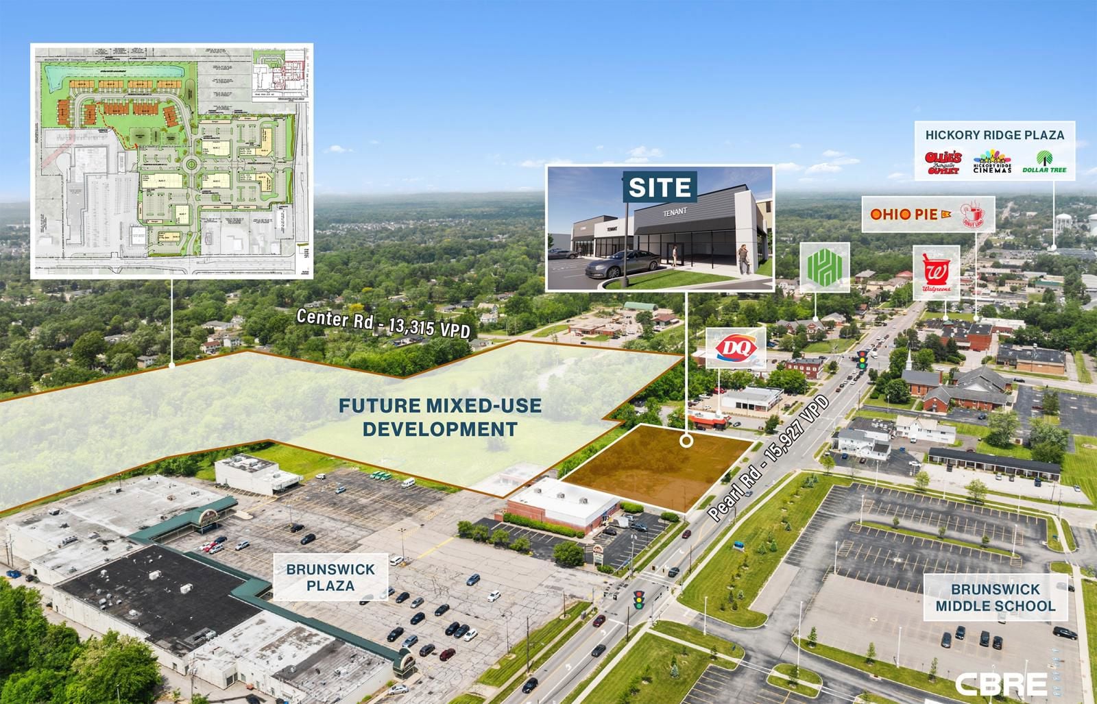 Proposed 5,800 SF New Retail Strip Center 1442 Pearl Road - Image 3