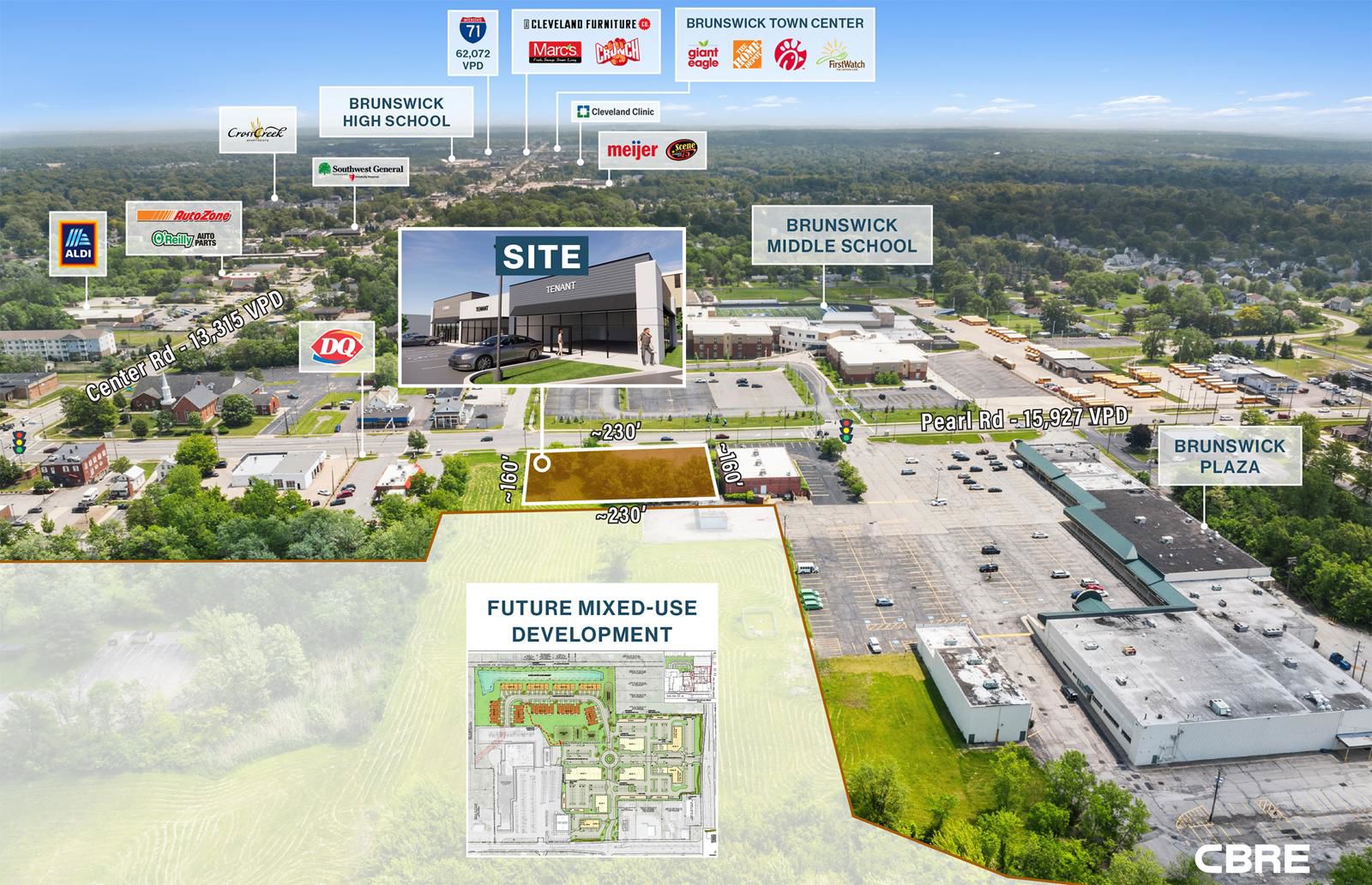 Approximate 0.9 AC Pad Site 1442 Pearl Road - Image 2