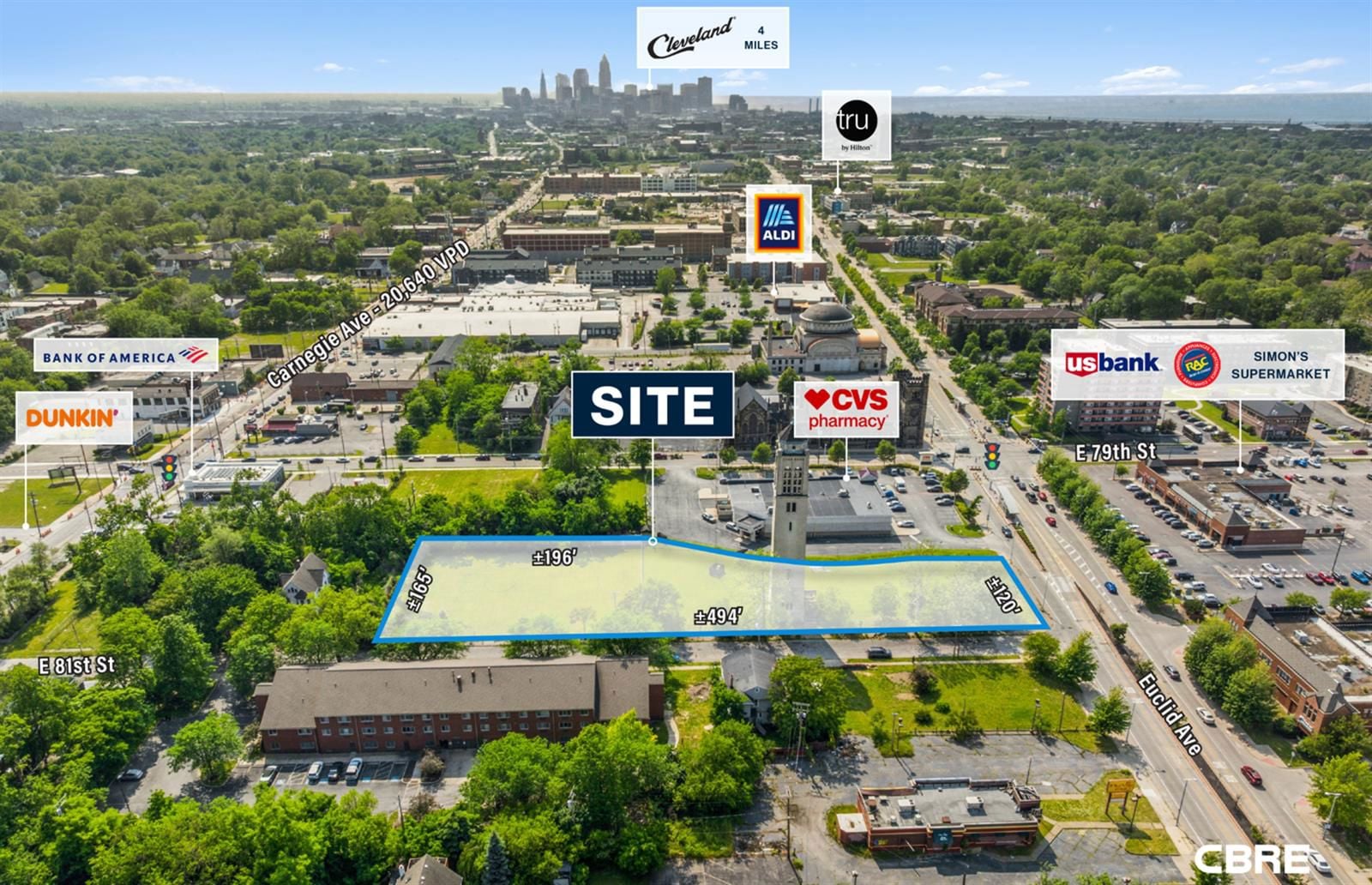 Rare 1.6 AC Lot on Euclid Ave 2050 East 81st Street - Image 2