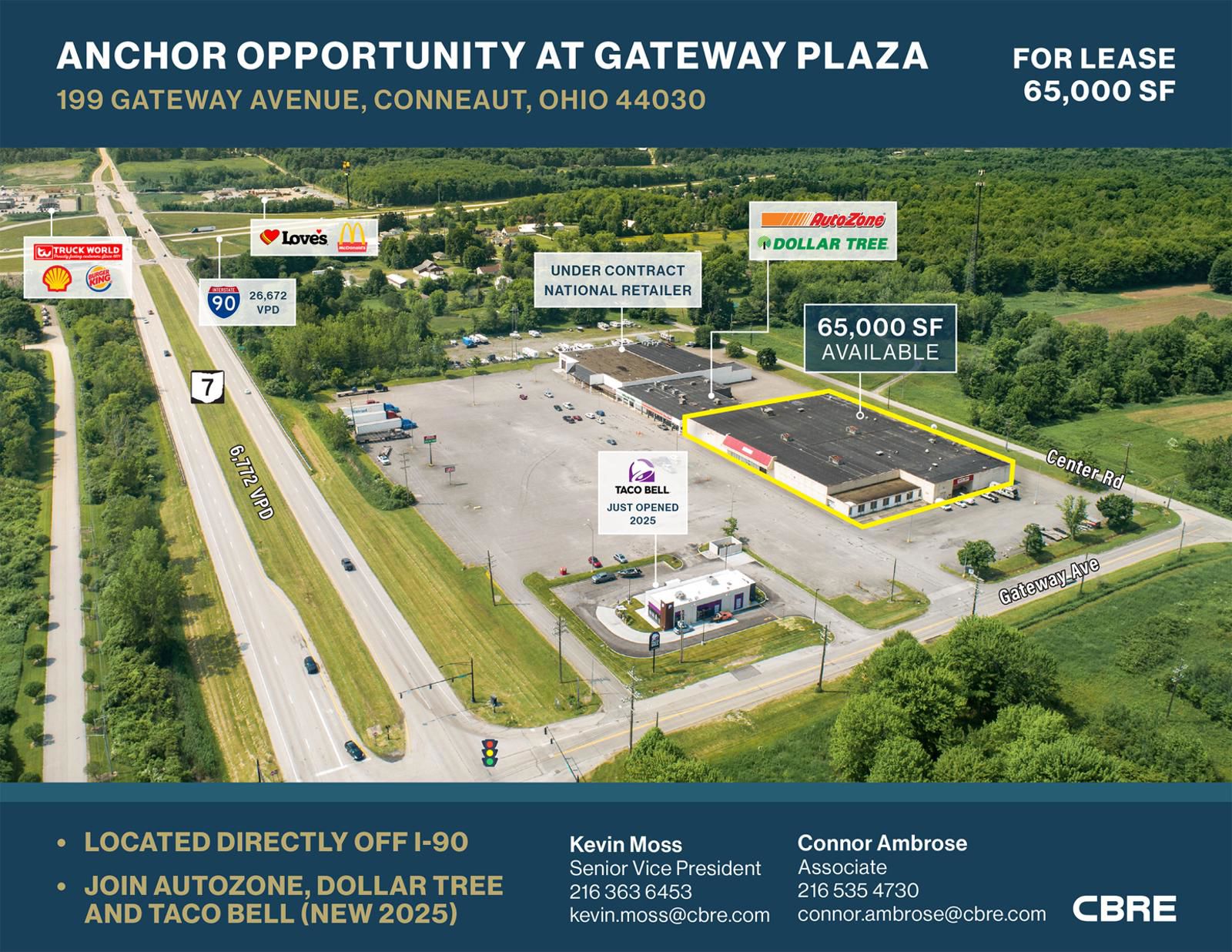 Anchor Opportunity at Gateway Plaza 199 Gateway Avenue - Image 1