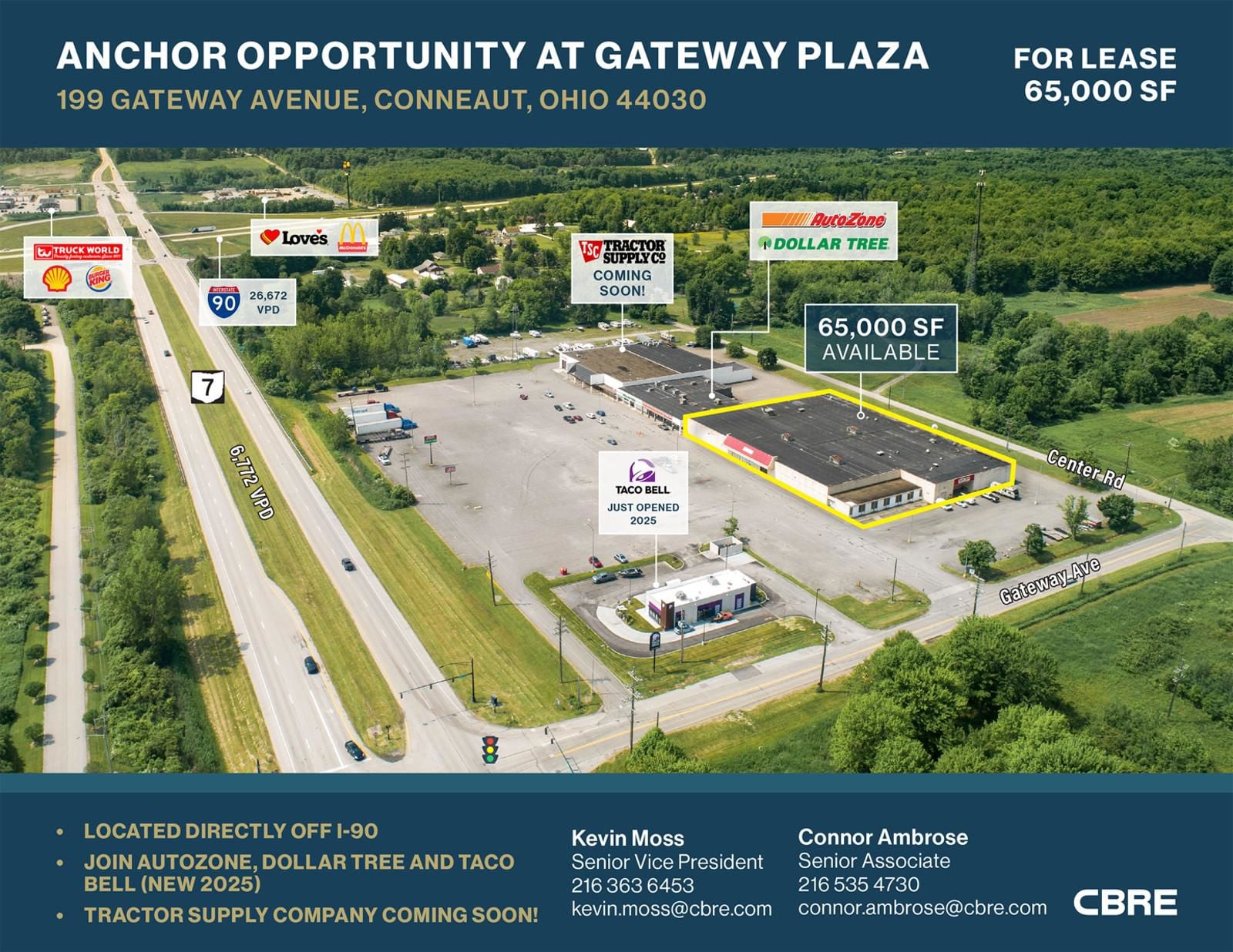 Anchor Opportunity at Gateway Plaza 199 Gateway Avenue - Image 1