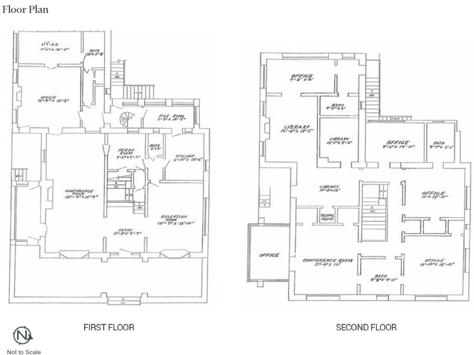 340 N Main - Floor plans