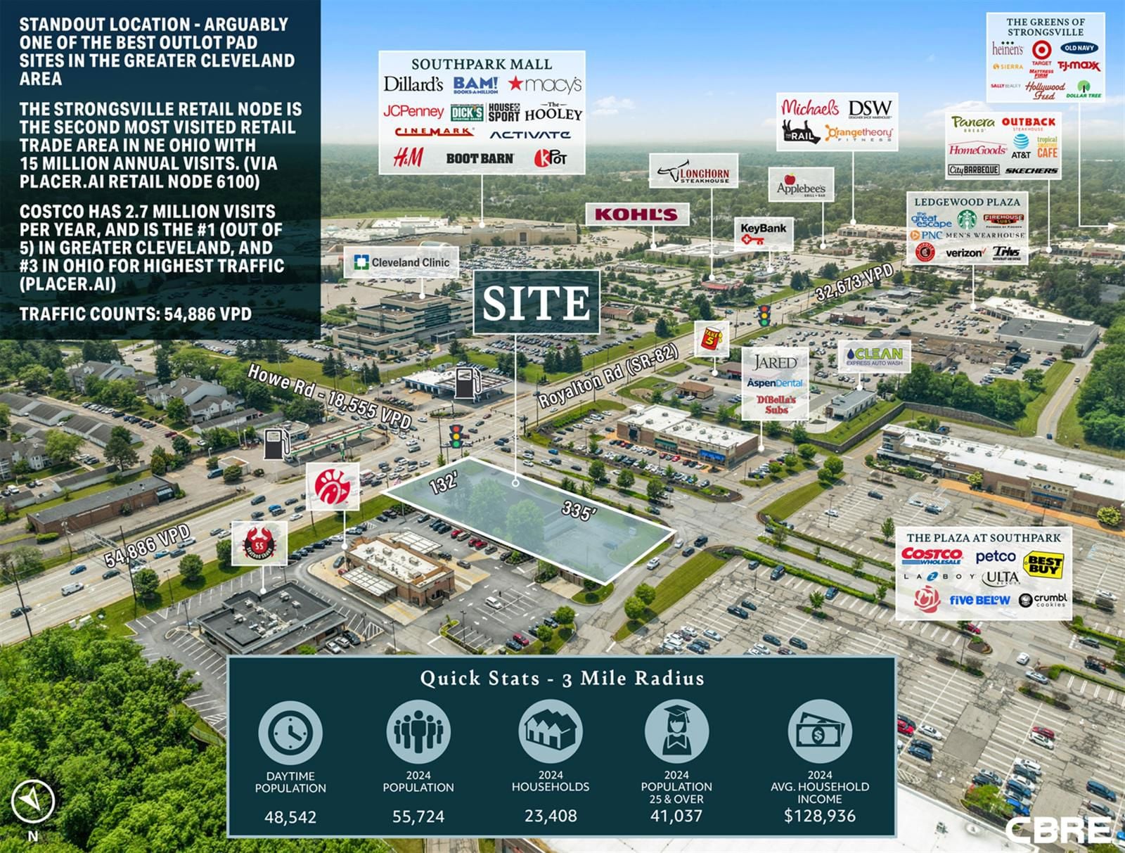 Flagship Location Opportunity - 6,187 SF Building Situated on 1.02 AC 16620 Royalton Road - Image 2