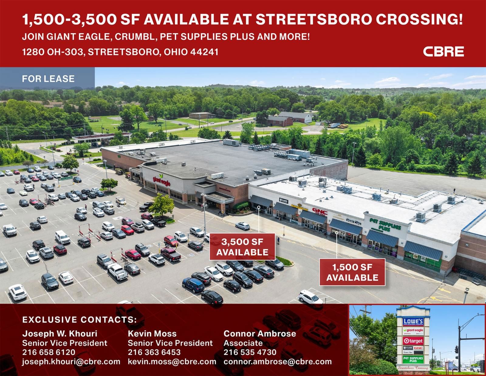 1,500 -3,500 SF Available at Streetsboro Commons 1280 Ohio 303 - Image 1
