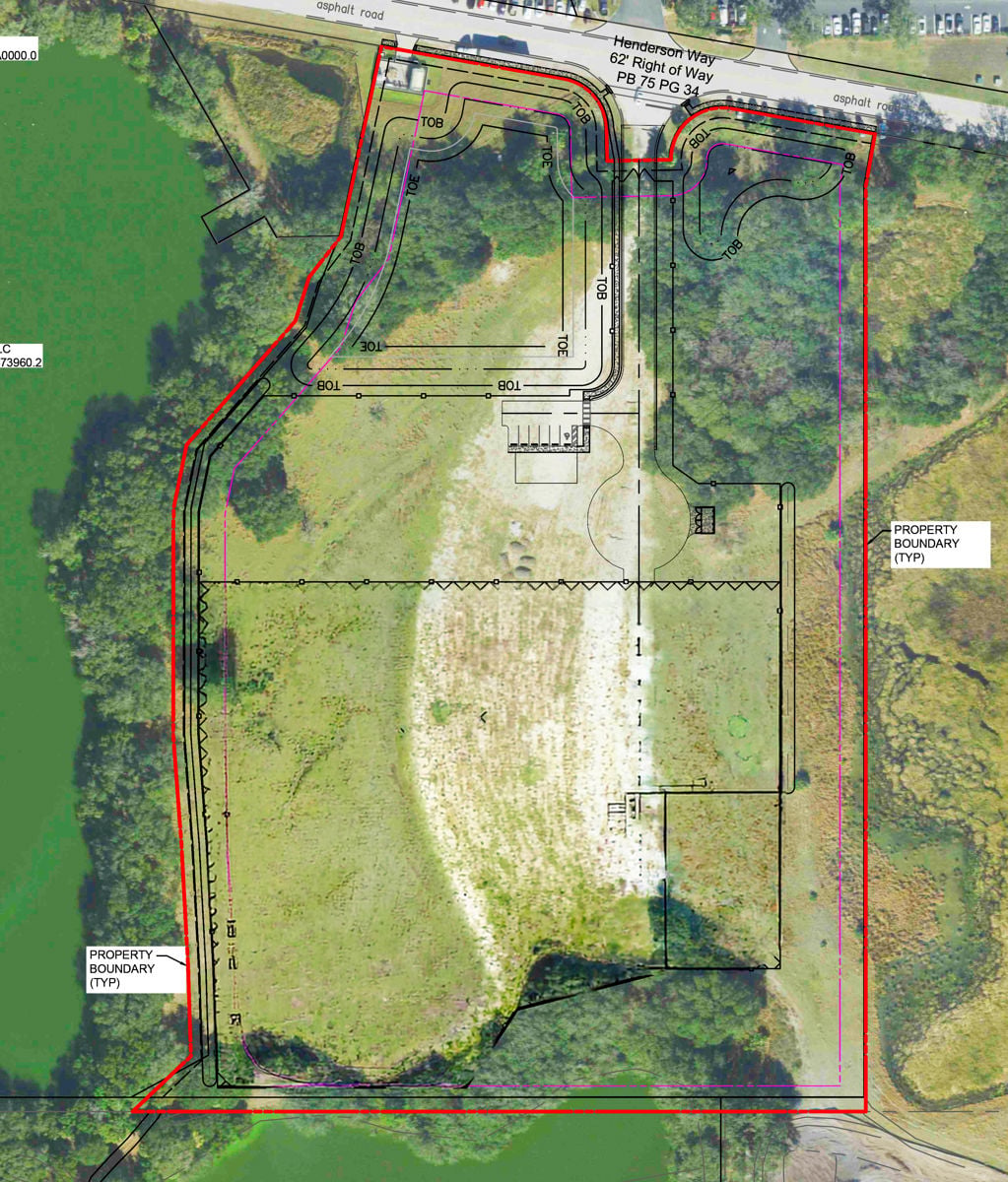 Approved Site Plan - Via Civil Set cropped
