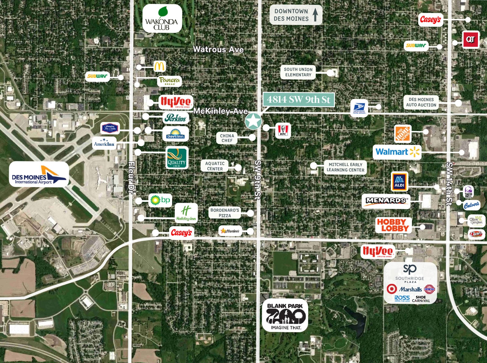 4814 SW 9th Street-Map