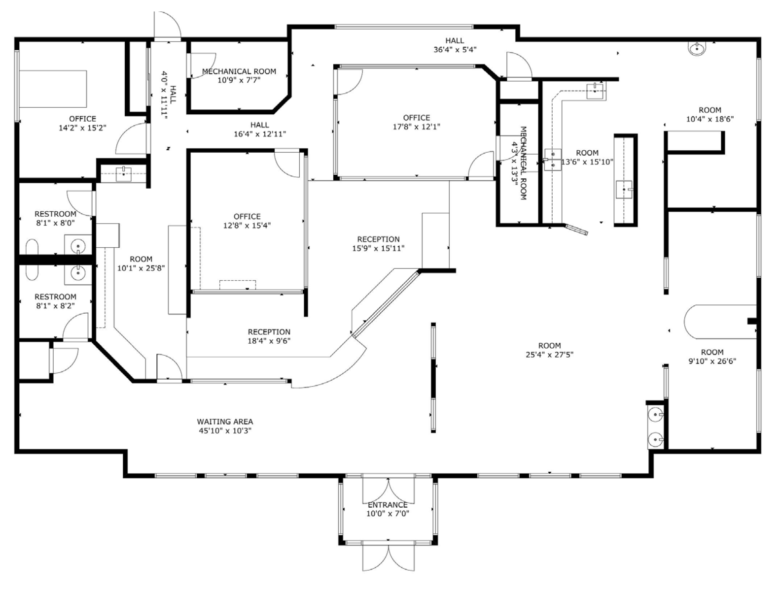 6105 NW 86th Street Floor Plan