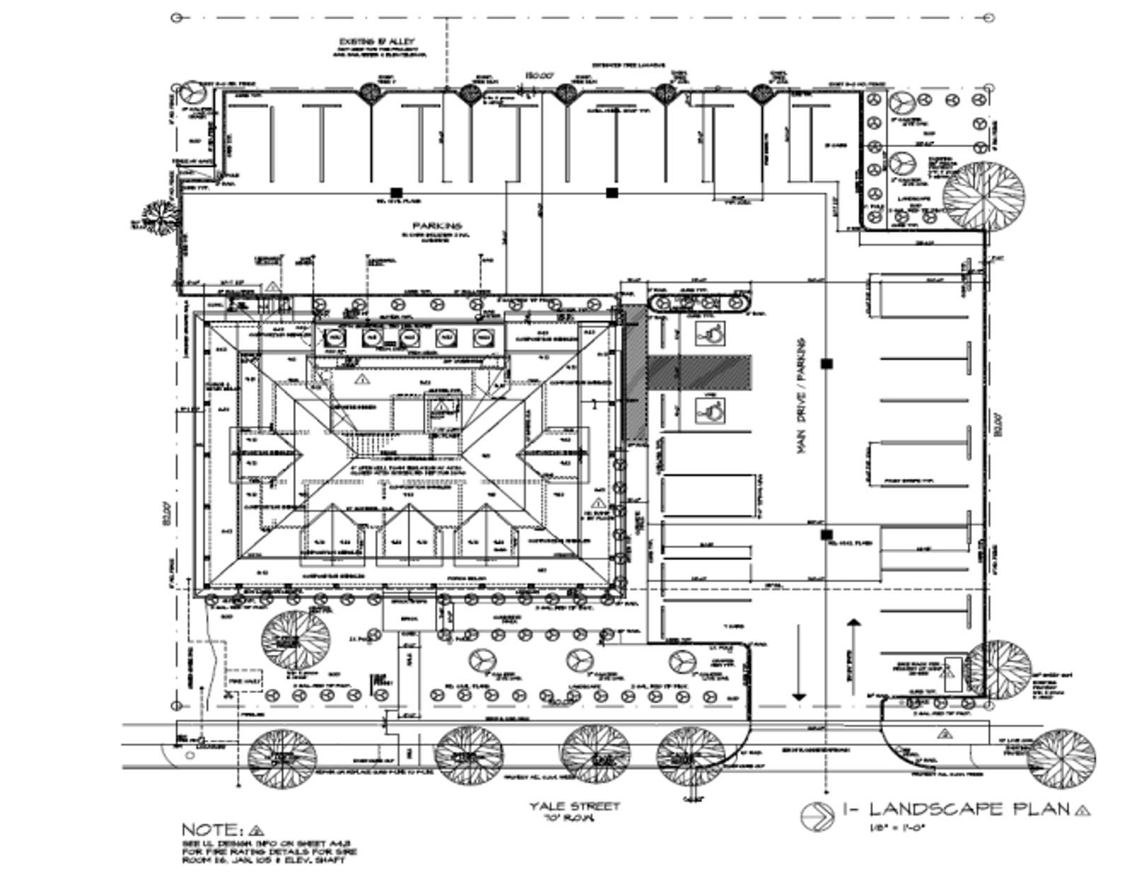 1523 Yale St Landing Page Site Plan