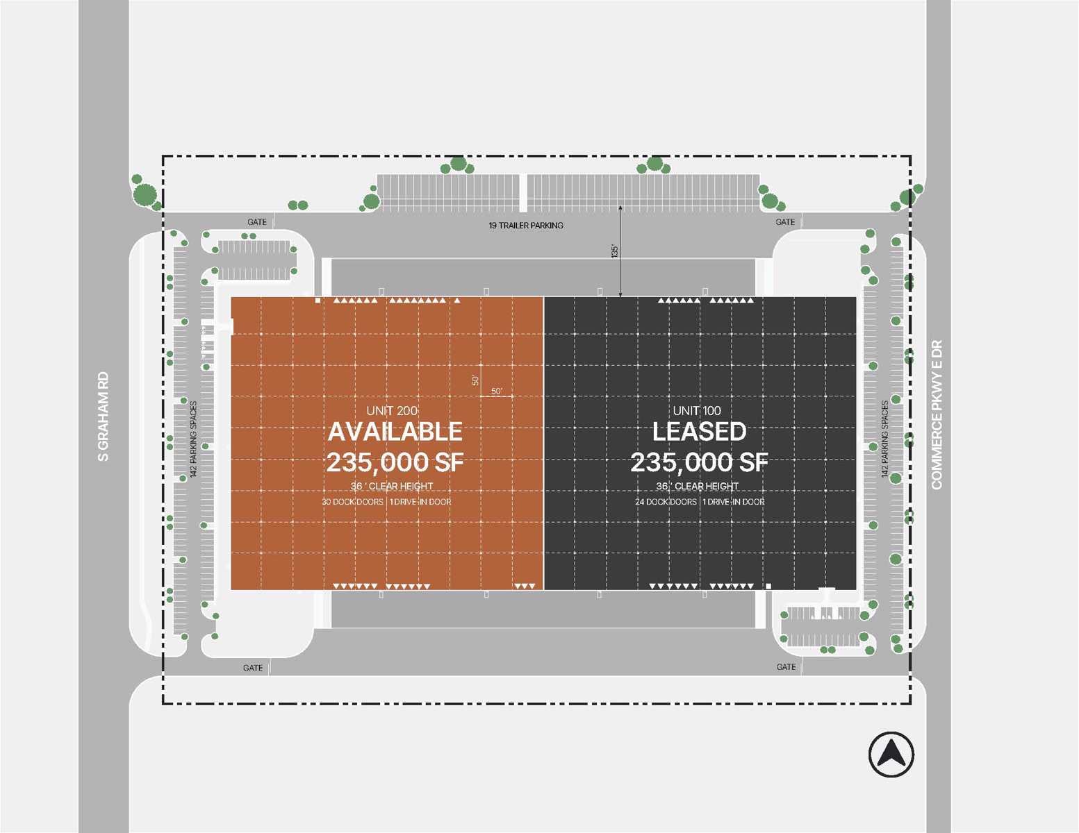 650 Commerce Parkway bt42578 - Site Plan