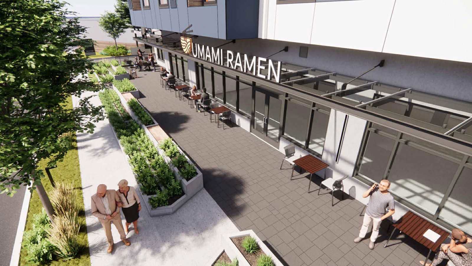 Ramen Retail Rendering