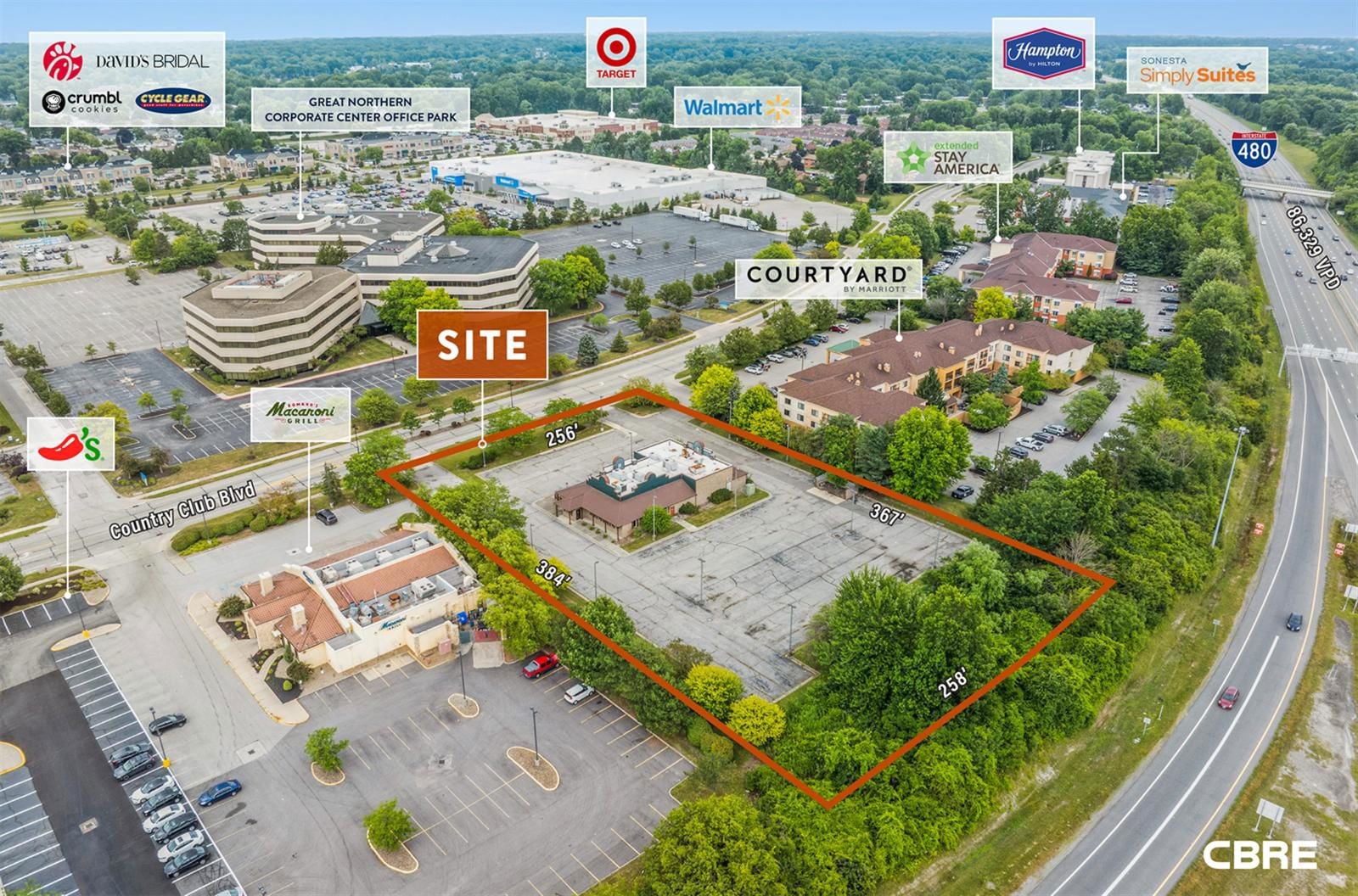 5,620 SF Freestanding Building on 2.25 Acres 24941 Country Club Boulevard - Image 3