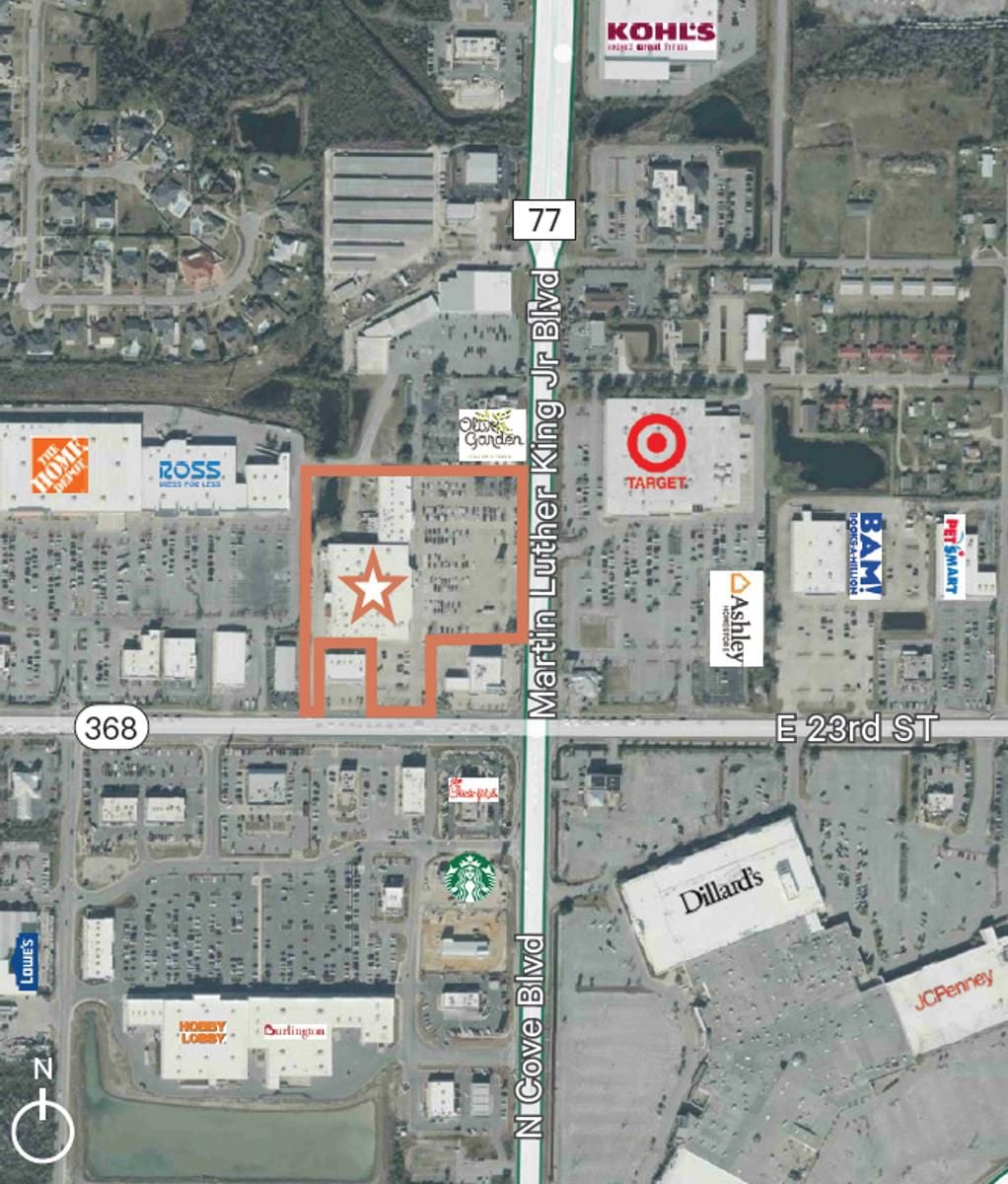 2329 Hwy 77 - Retail Aerial