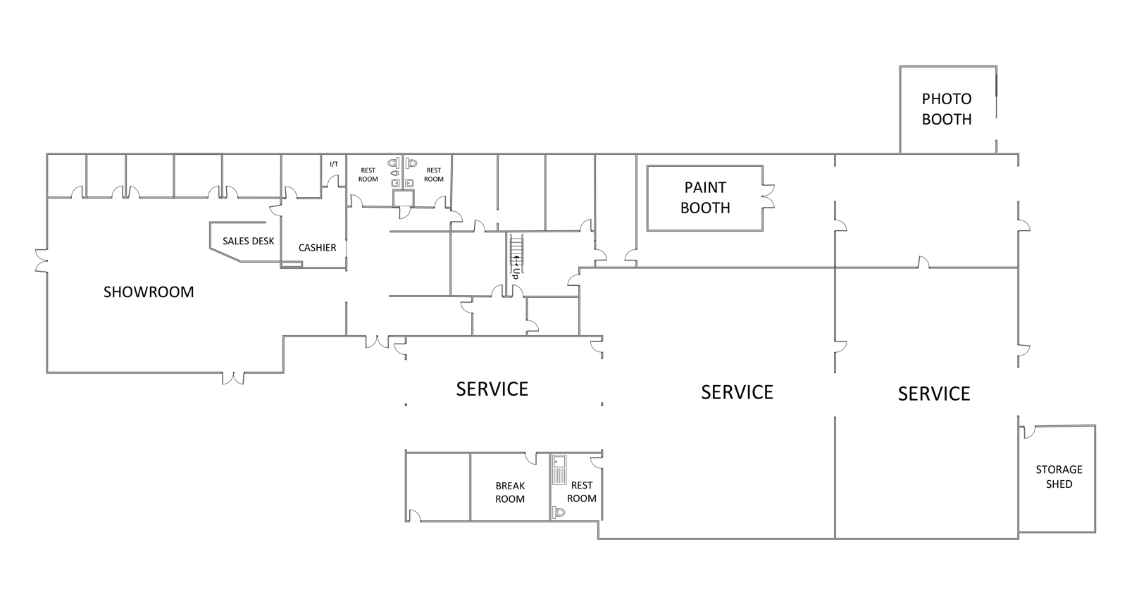 ±16,750 SF Freestanding Former Car Dealership on 4.65 AC 1501 Vernon Odom Boulevard - Image 1
