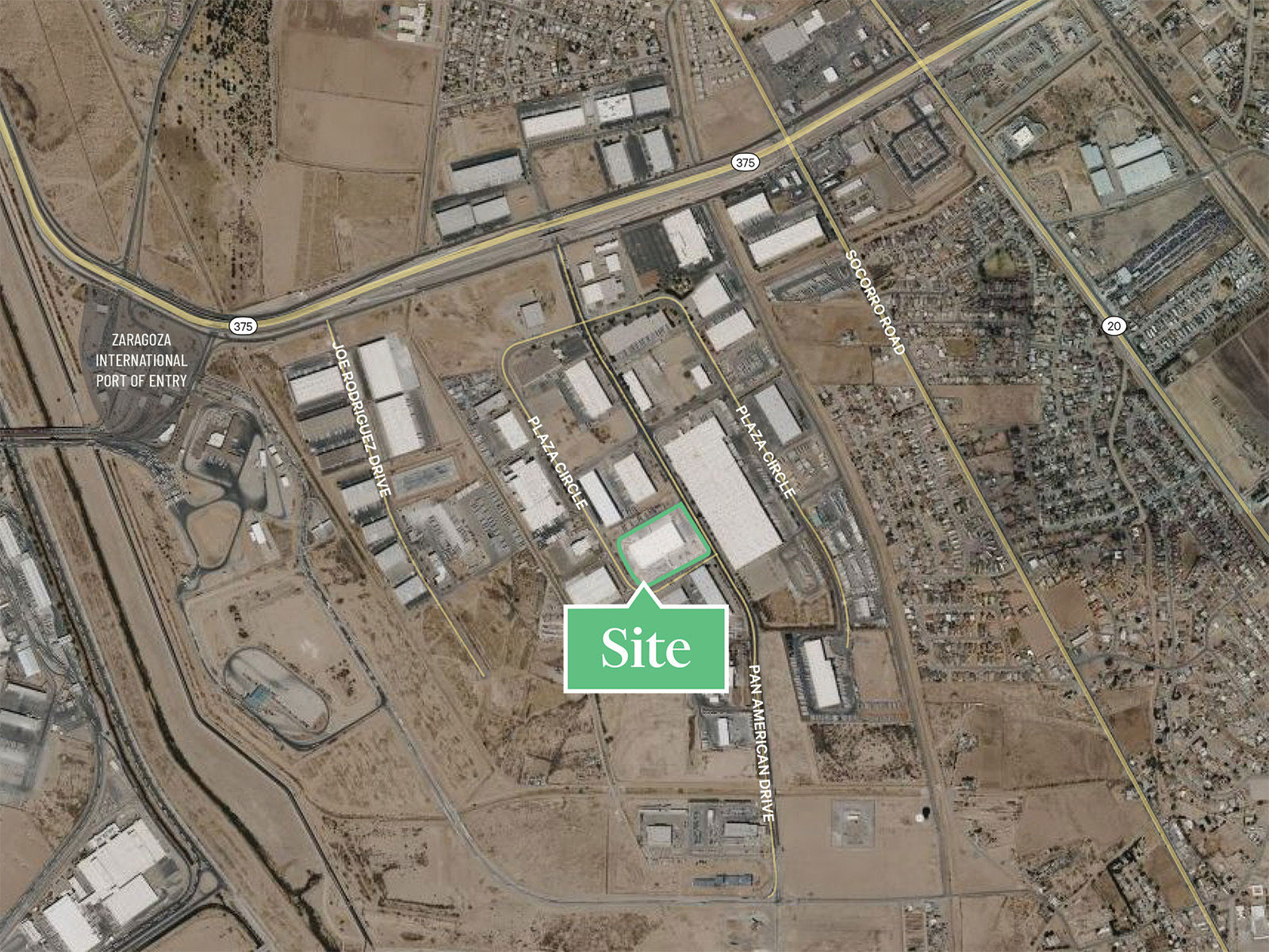 9500 Plaza Circle - Aerial View