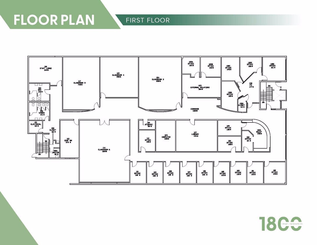 1800 I Street_Floor Plan