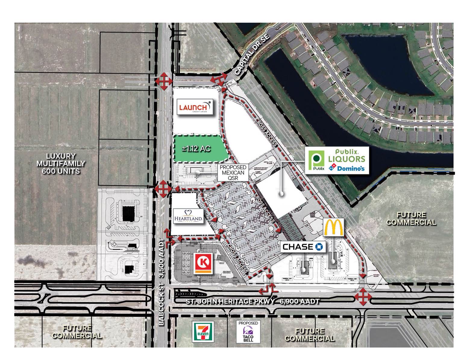 site plan - cypress bay babcock & capital