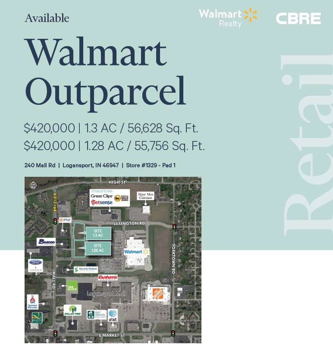 Walmart Parcel Logansport Photo