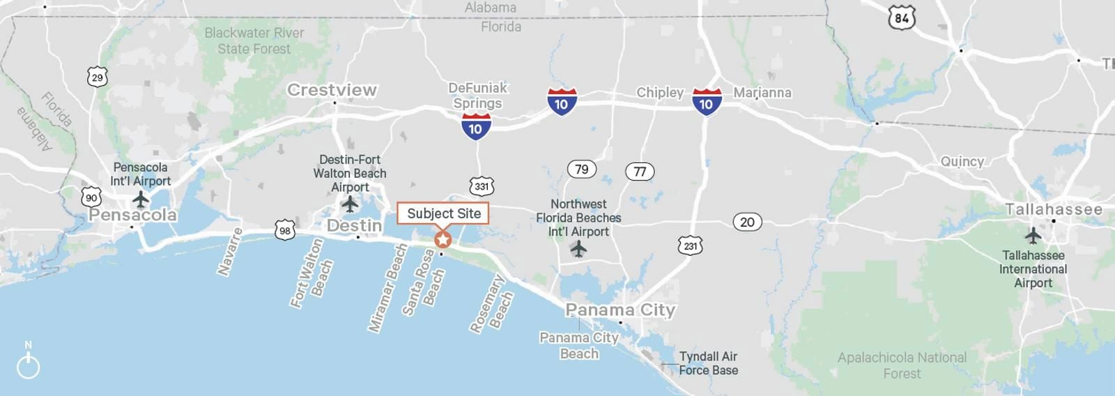 250 Lynn Drive - Map