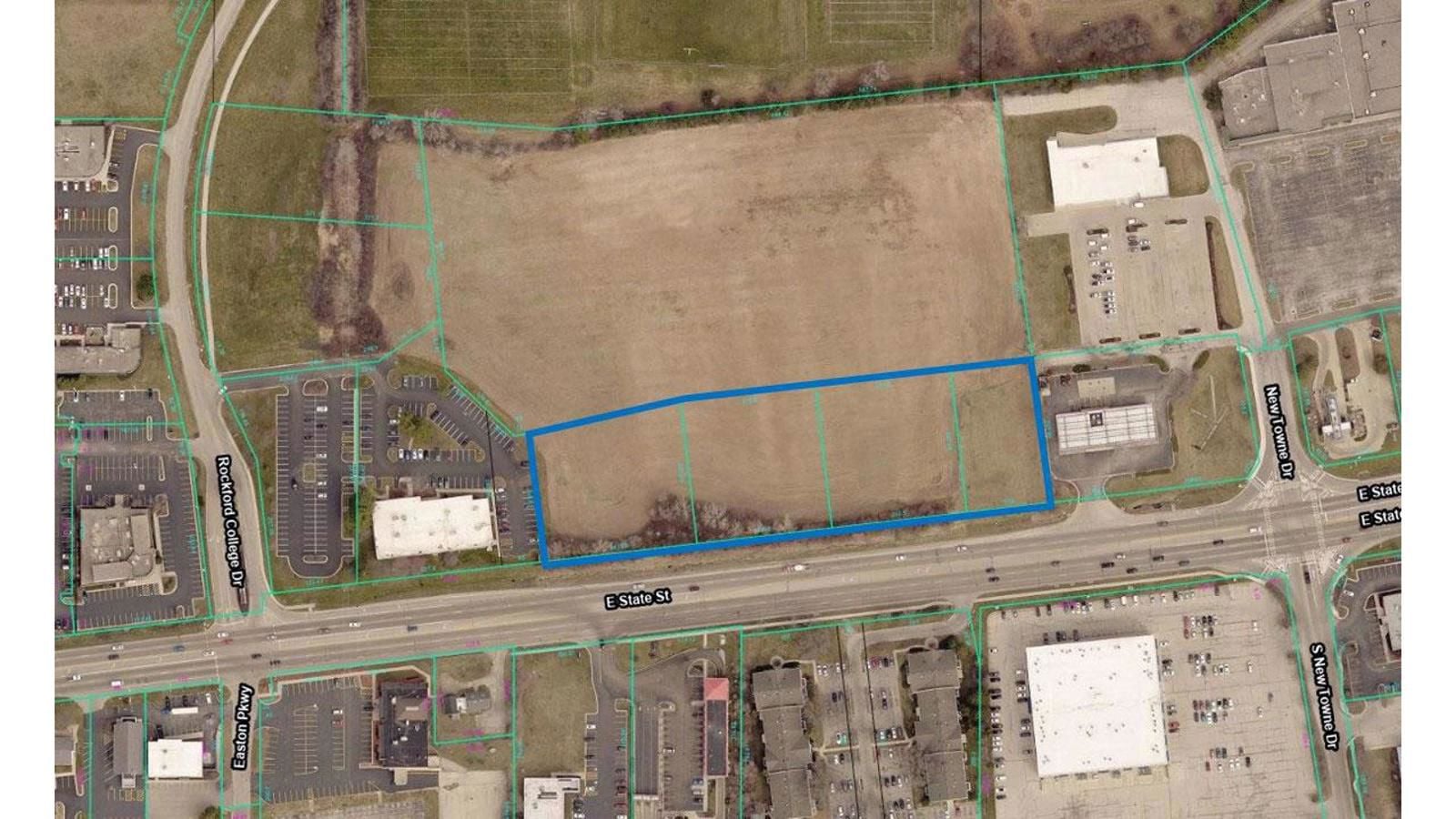 53XX E. State Street - Site Plan - Outlined Site