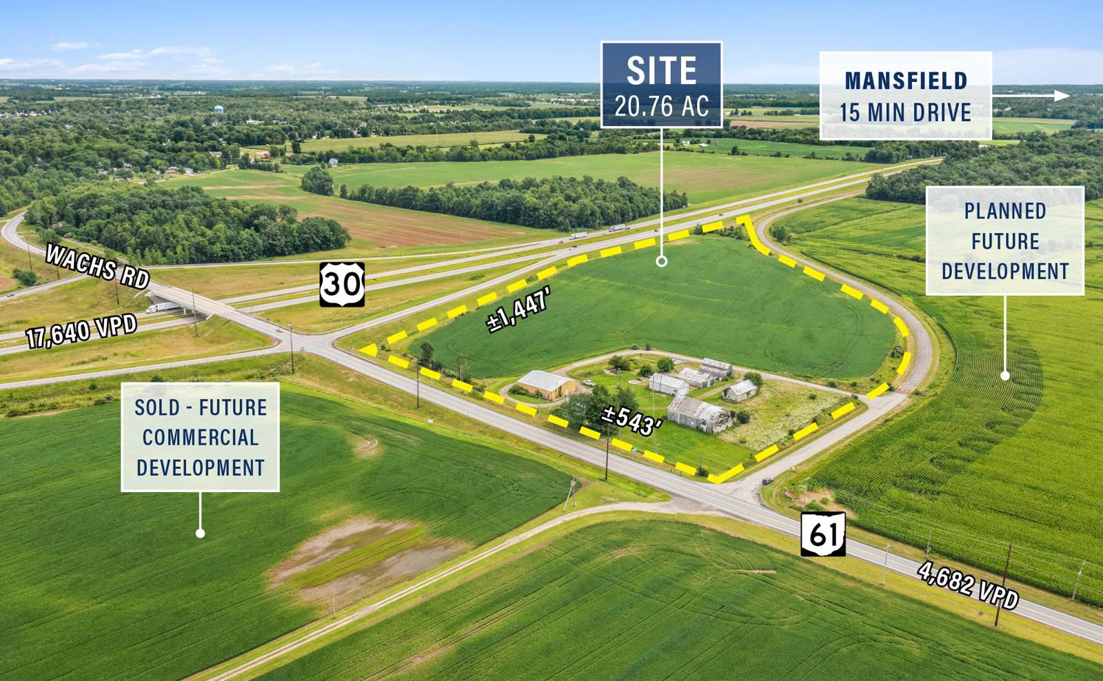 20.76 AC Highway Development Site 1521 State Route 61 - Image 2