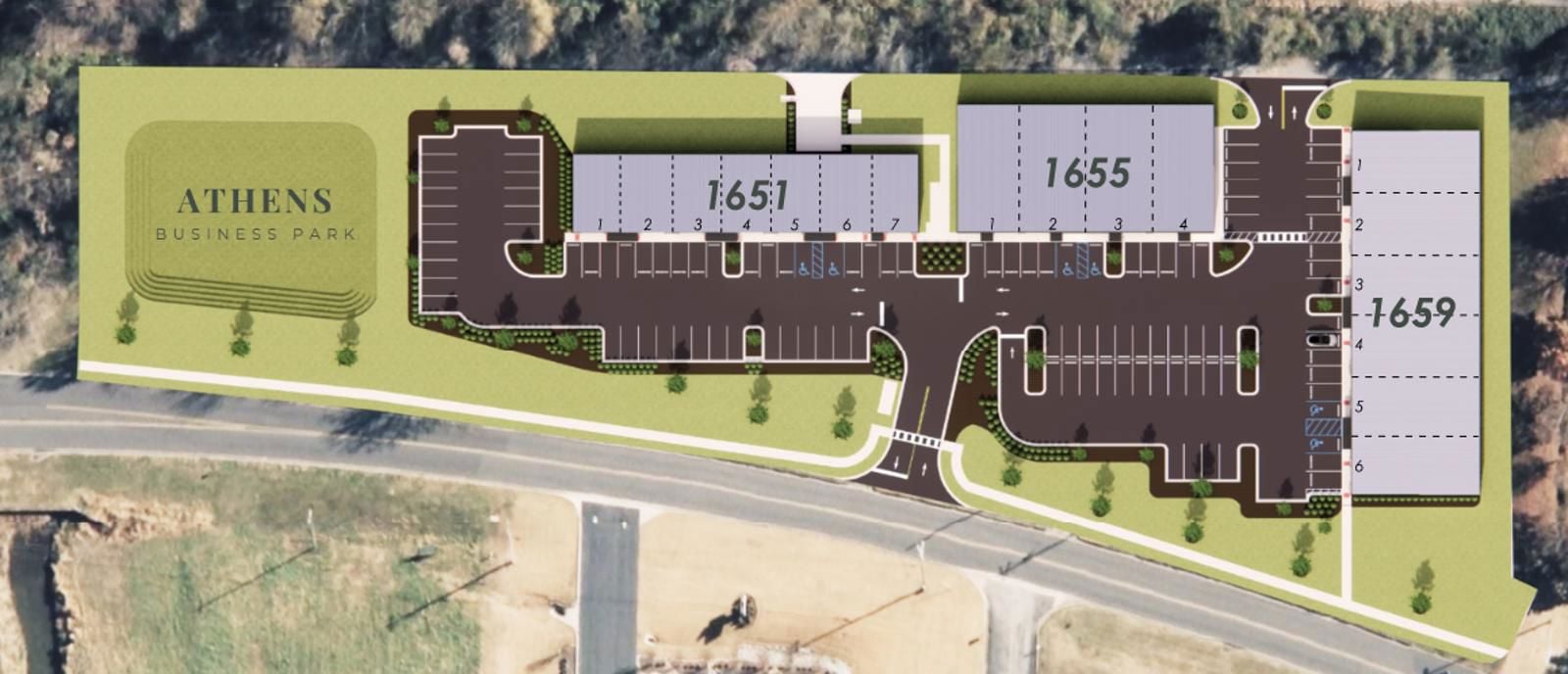 Athens Business Park - Site Map (2)