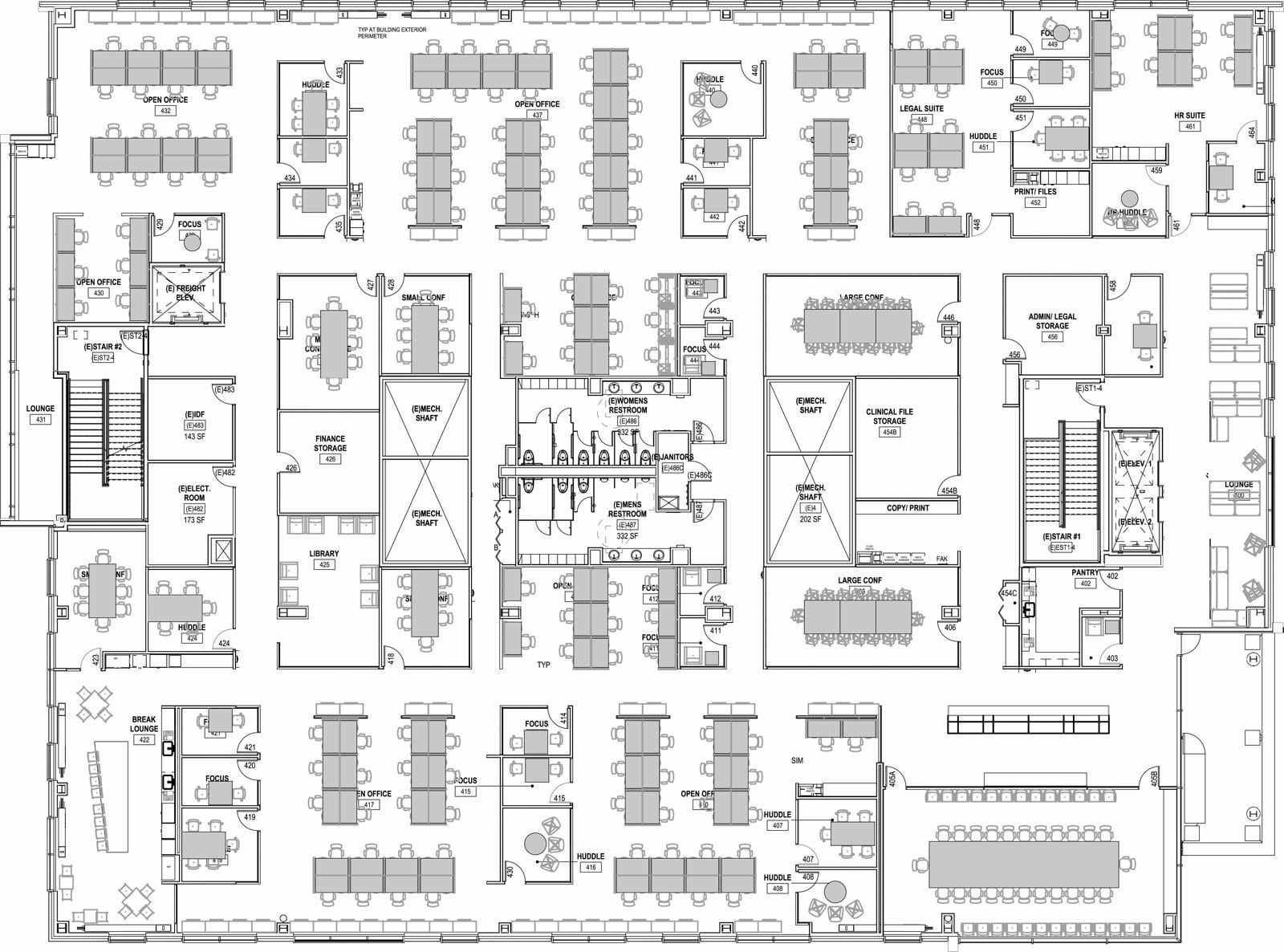 Sutro 111 - 4 Floorplans