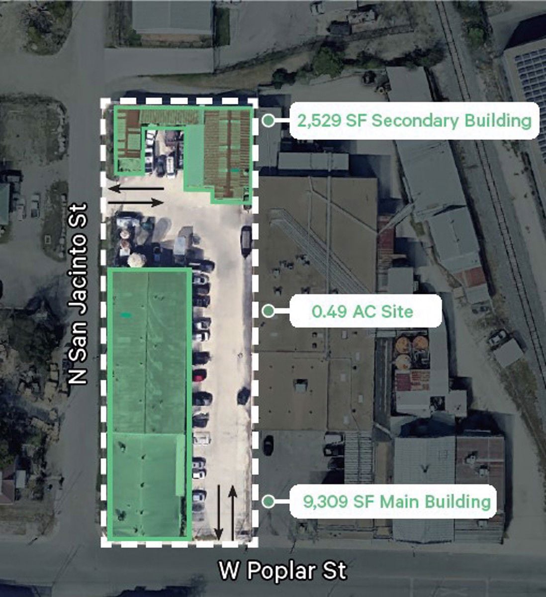 1547 W Poplar CL Site Overview