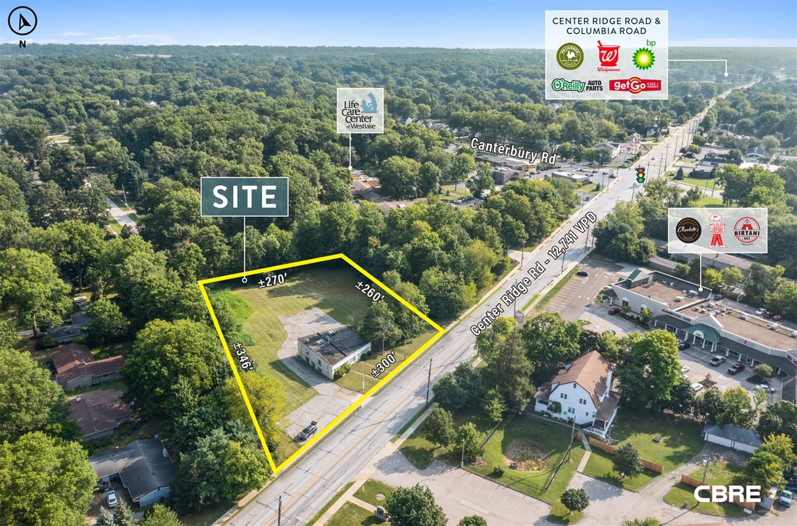 2.02 Acre Westlake Development Site 26614 Center Ridge Road - Image 2