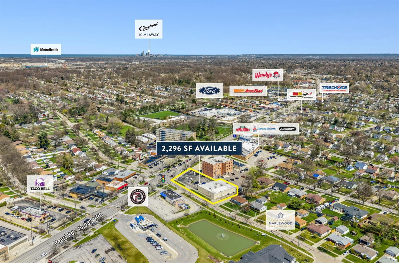 Prime 2,296 SF For Lease in Parma Heights! 6665 Pearl Road - Image 5