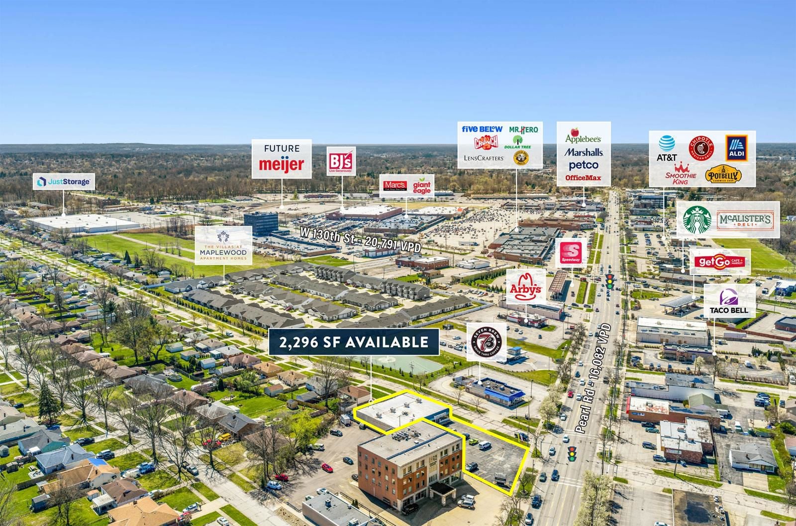 Prime 2,296 SF For Lease in Parma Heights! 6665 Pearl Road - Image 4