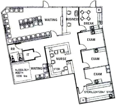 1111 Hwy 6 Suite 100 Pediatrix Floorplan V2