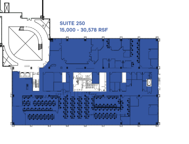 Suite 250 Floorplan