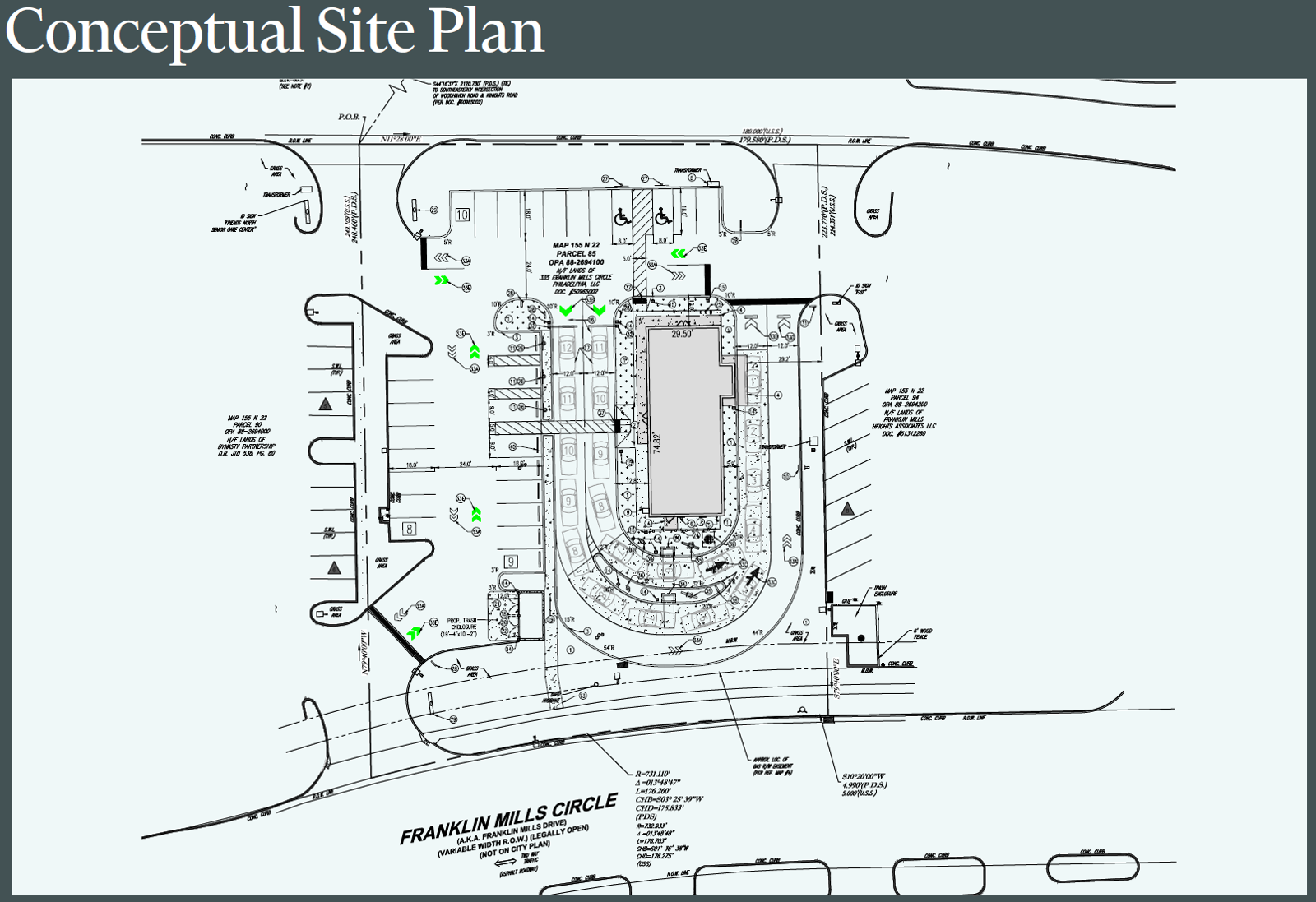 335 Franklin Mills - Site Plan